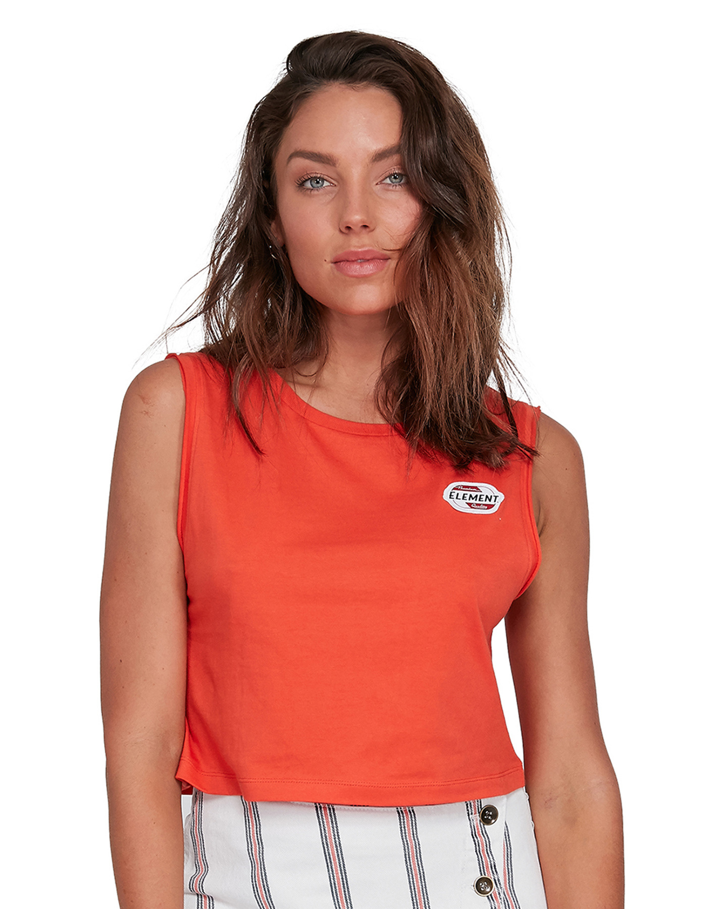 Element Tate Tank - Red Clay | SurfStitch