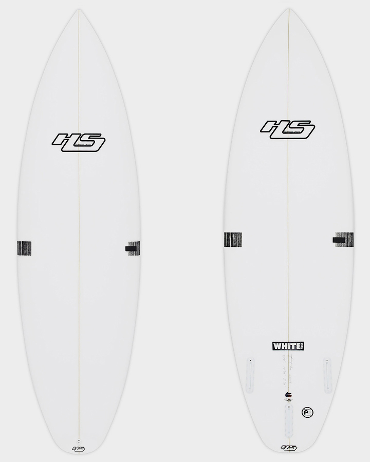 Haydenshapes White Noise Pu Epoxy Surfboard 6Ft4 - 6Ft6 - White