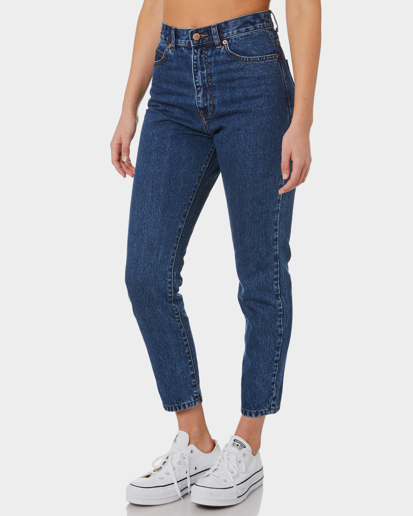 Dr Denim Womens Nora Jean - Mid Retro Wash | SurfStitch