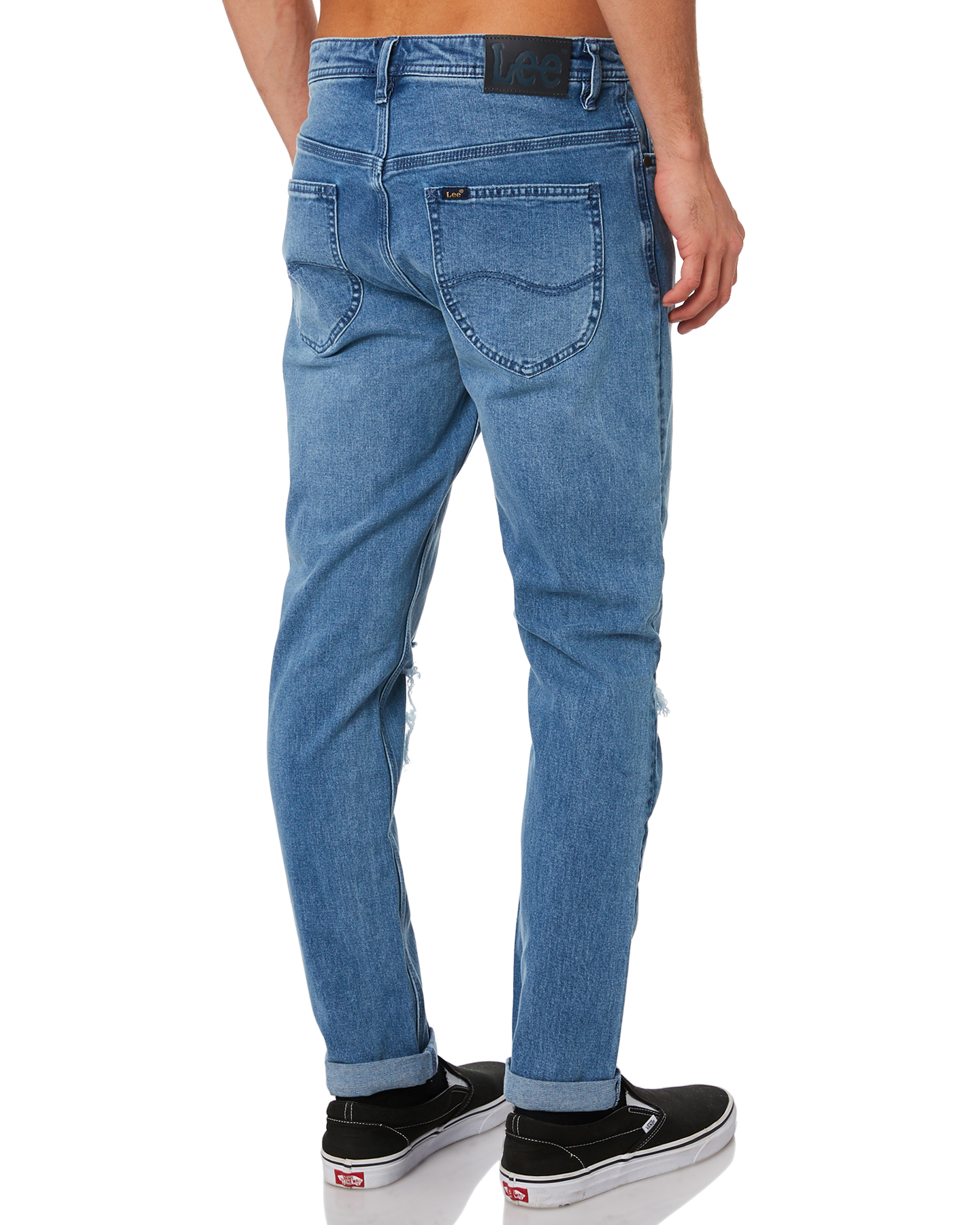 Lee Z-Two Roller Distressed Mens Jean - Hutch Stone | SurfStitch
