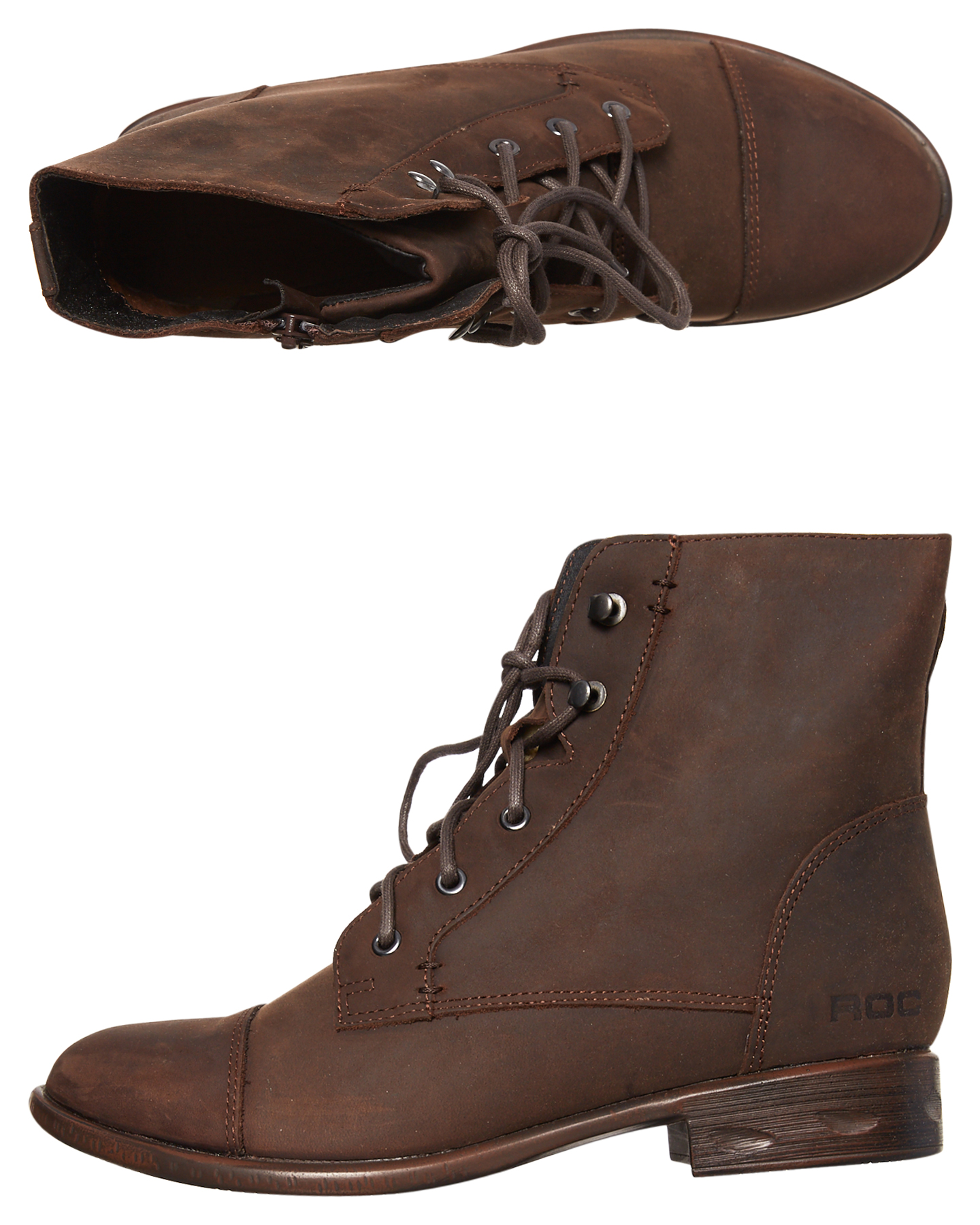roc boots brown