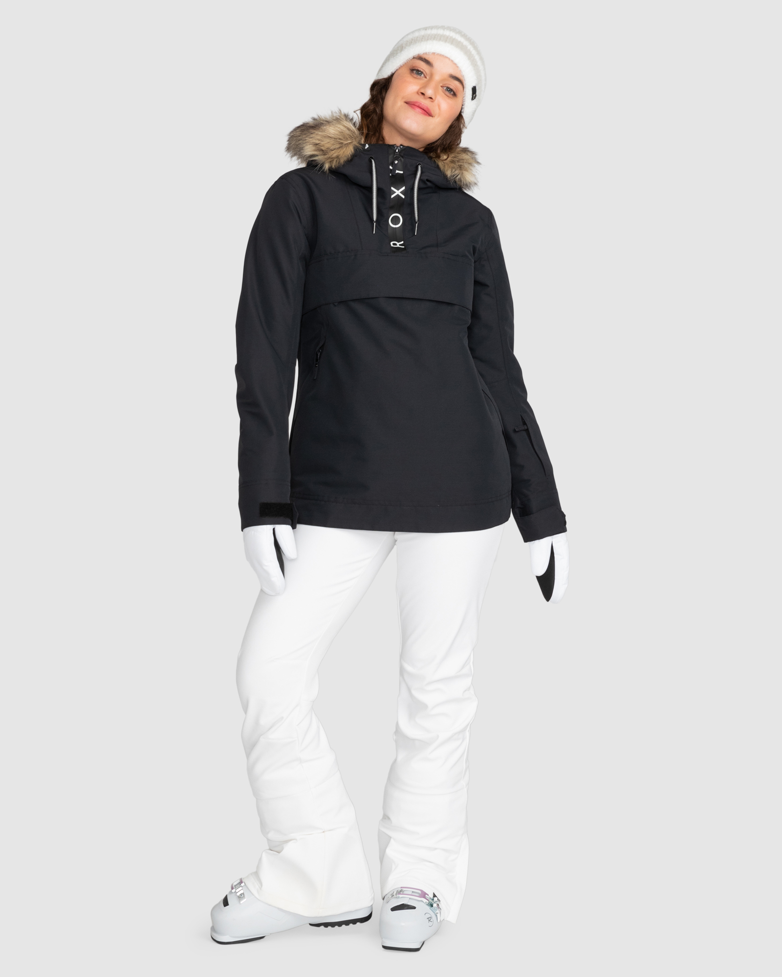 Roxy Womens Shelter Technical Snow Jacket True Black SurfStitch