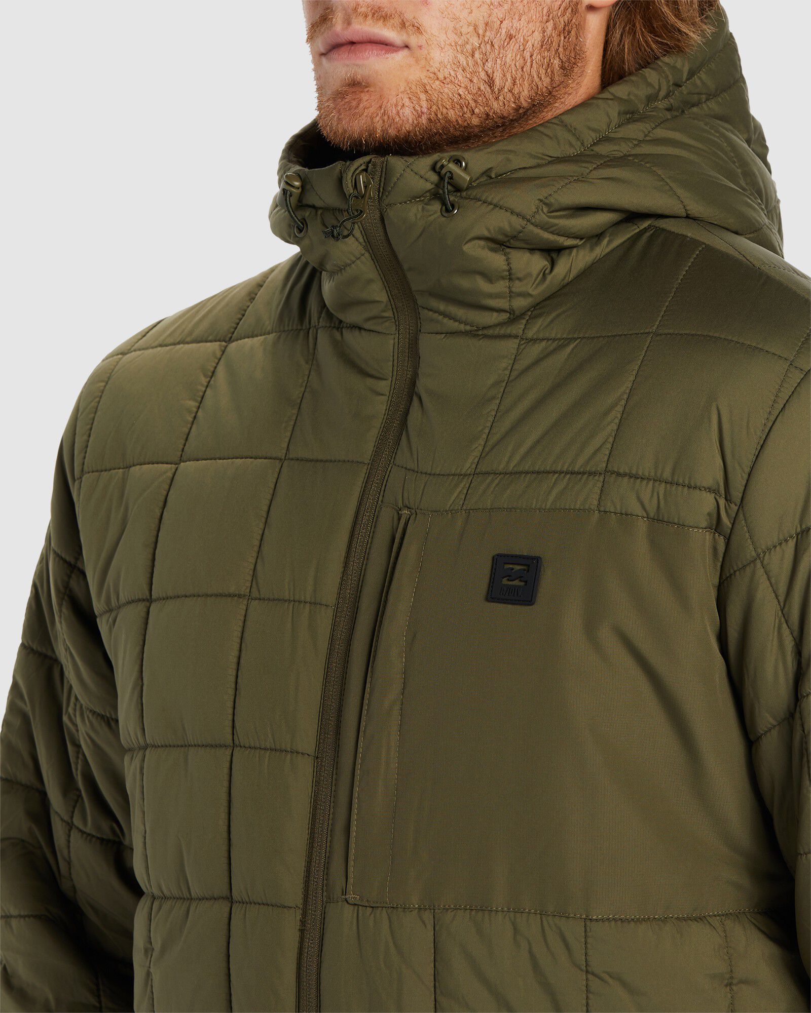 Billabong A Div Journey Puffer Jacket Military SurfStitch