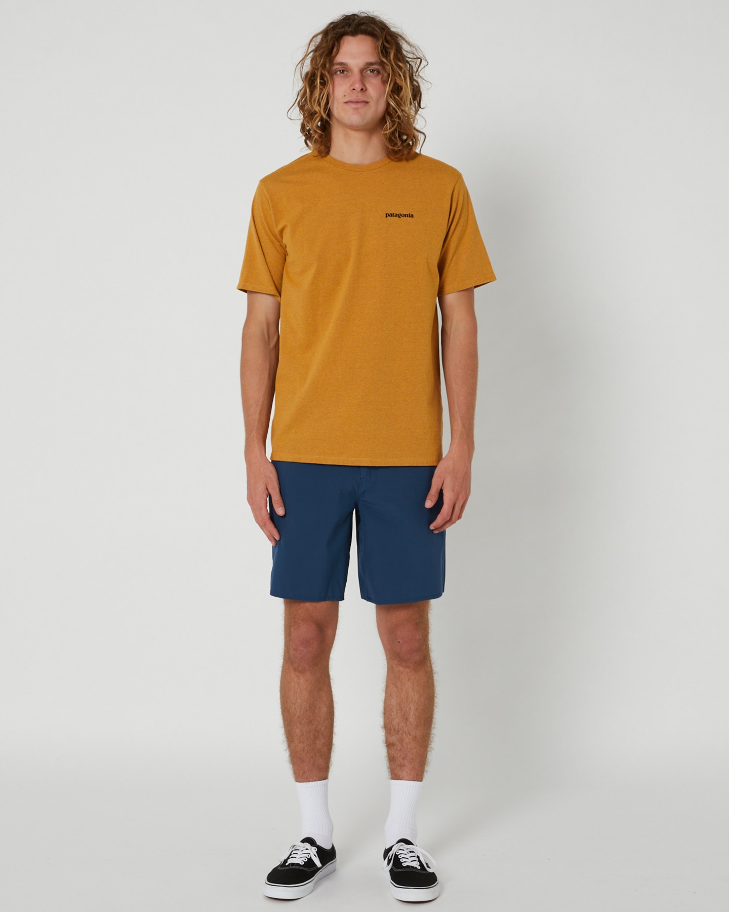 Patagonia Mens Hydropeak Hybrid Walk Shorts 19 Inch Tidepool