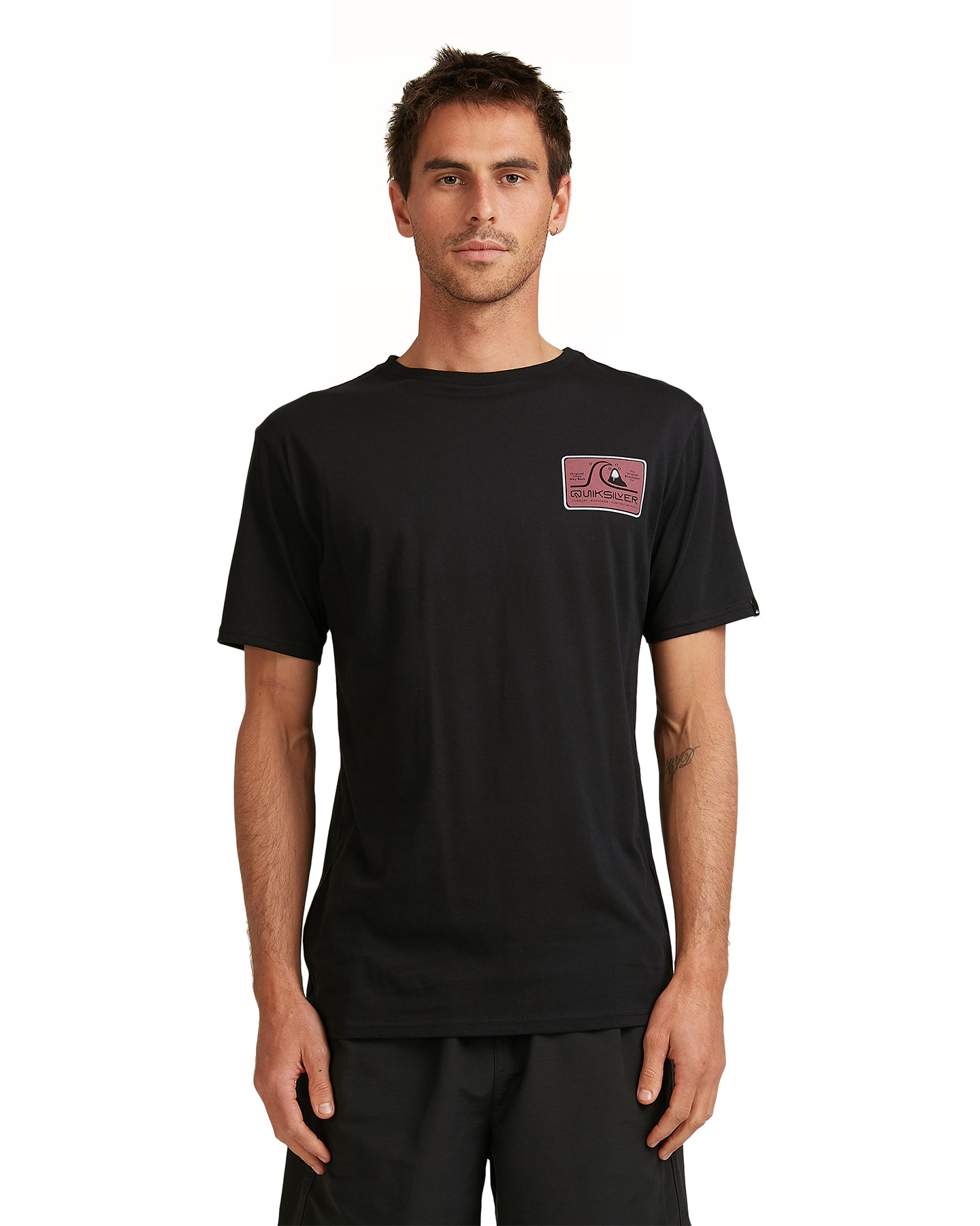 Quiksilver Mens Sea Change T Shirt - Black | SurfStitch