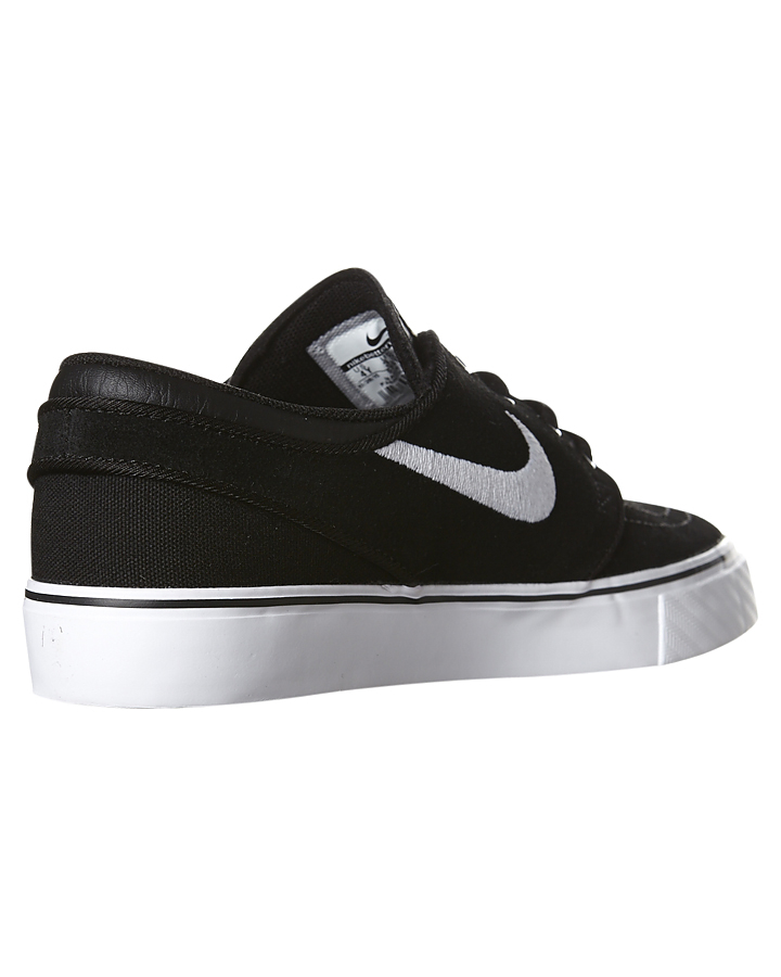 Nike Kids Teens Stefan Janoski Shoe - Black White | SurfStitch
