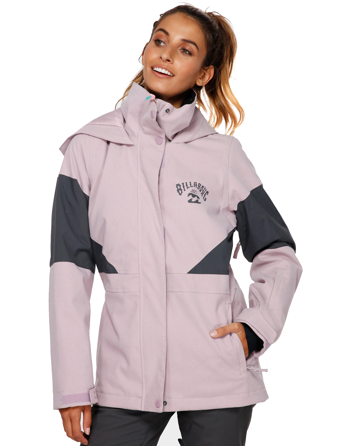 Billabong Say What 2L 10K Jacket Mauve SurfStitch