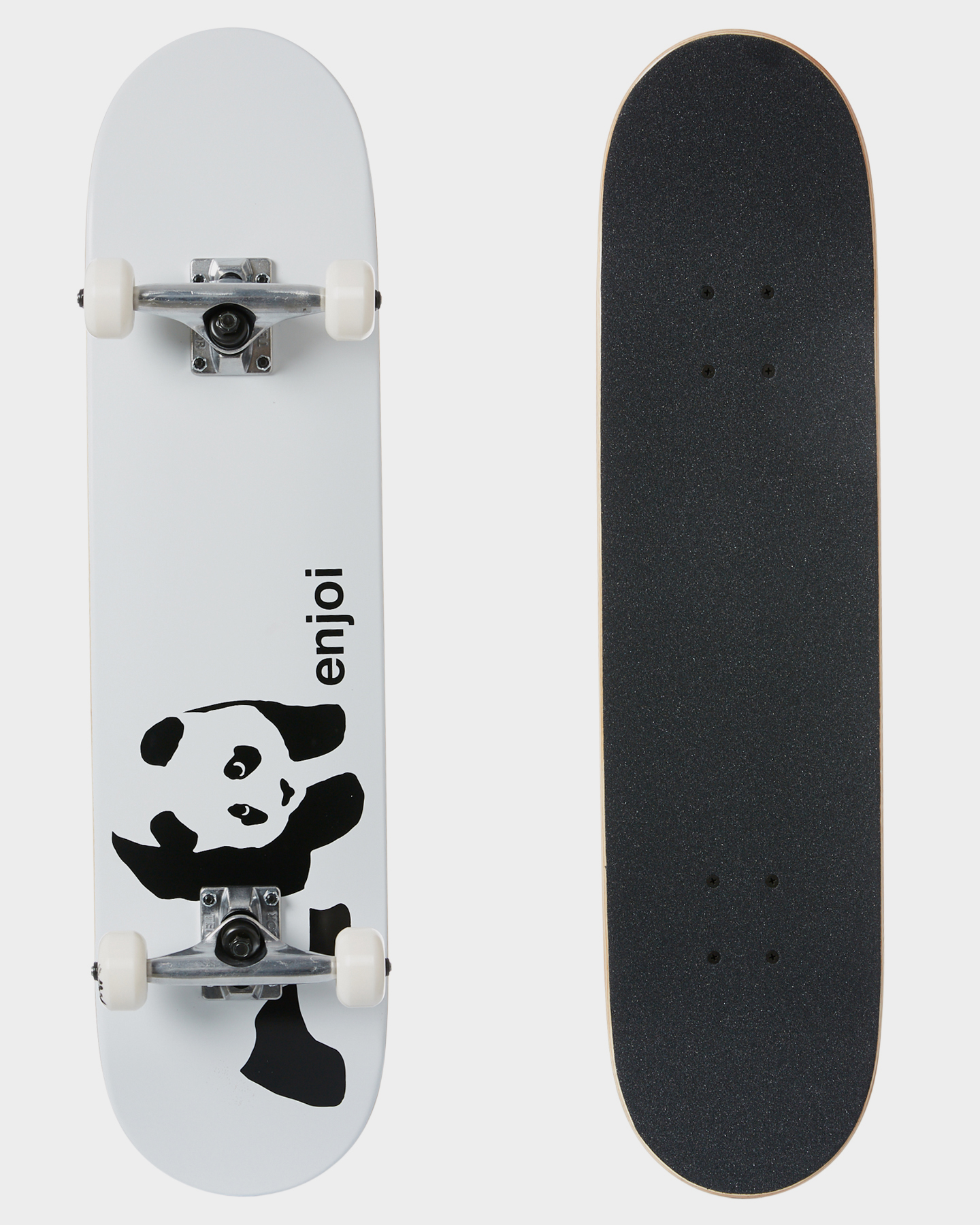 Enjoi Whitey Panda 7 75 Inch Complete - White | SurfStitch