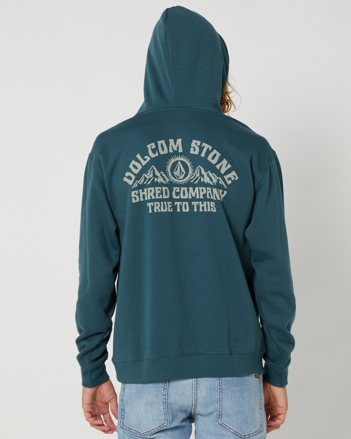 Volcom Mountainside Pullover Hoodie Cruzer Blue SurfStitch