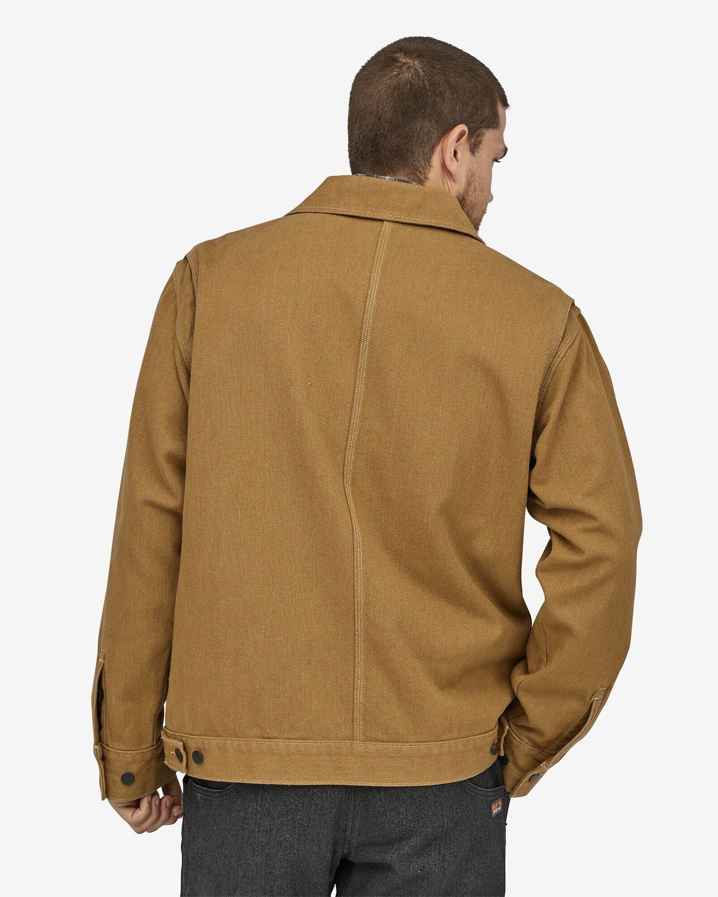 Patagonia Mens Iron Forge Hemp Canvas Chore Coat Brown SurfStitch