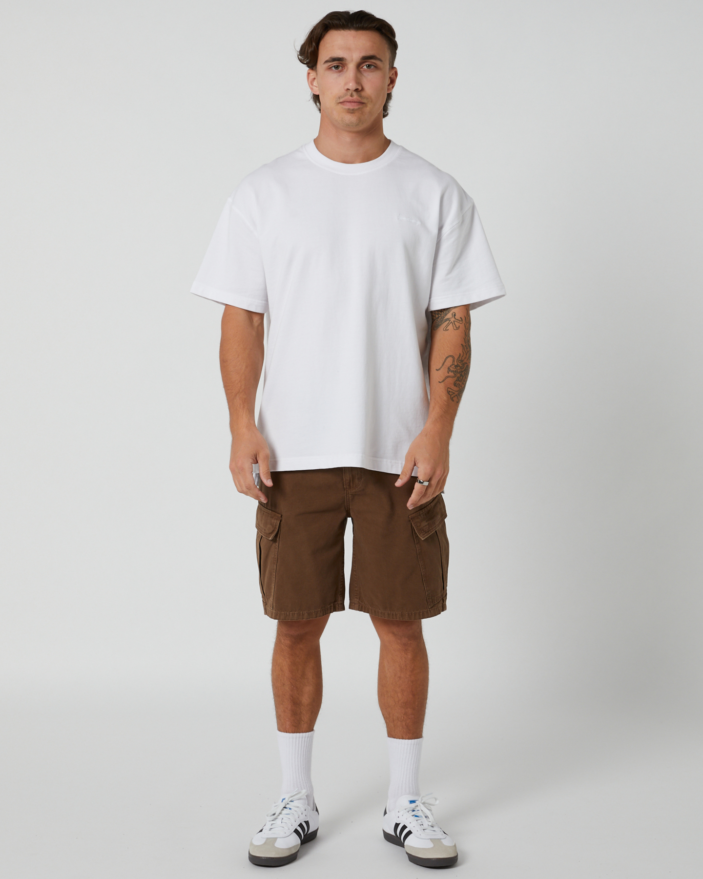 Abrand 95 Cargo Baggy Short Taboo - Brown Stone | SurfStitch