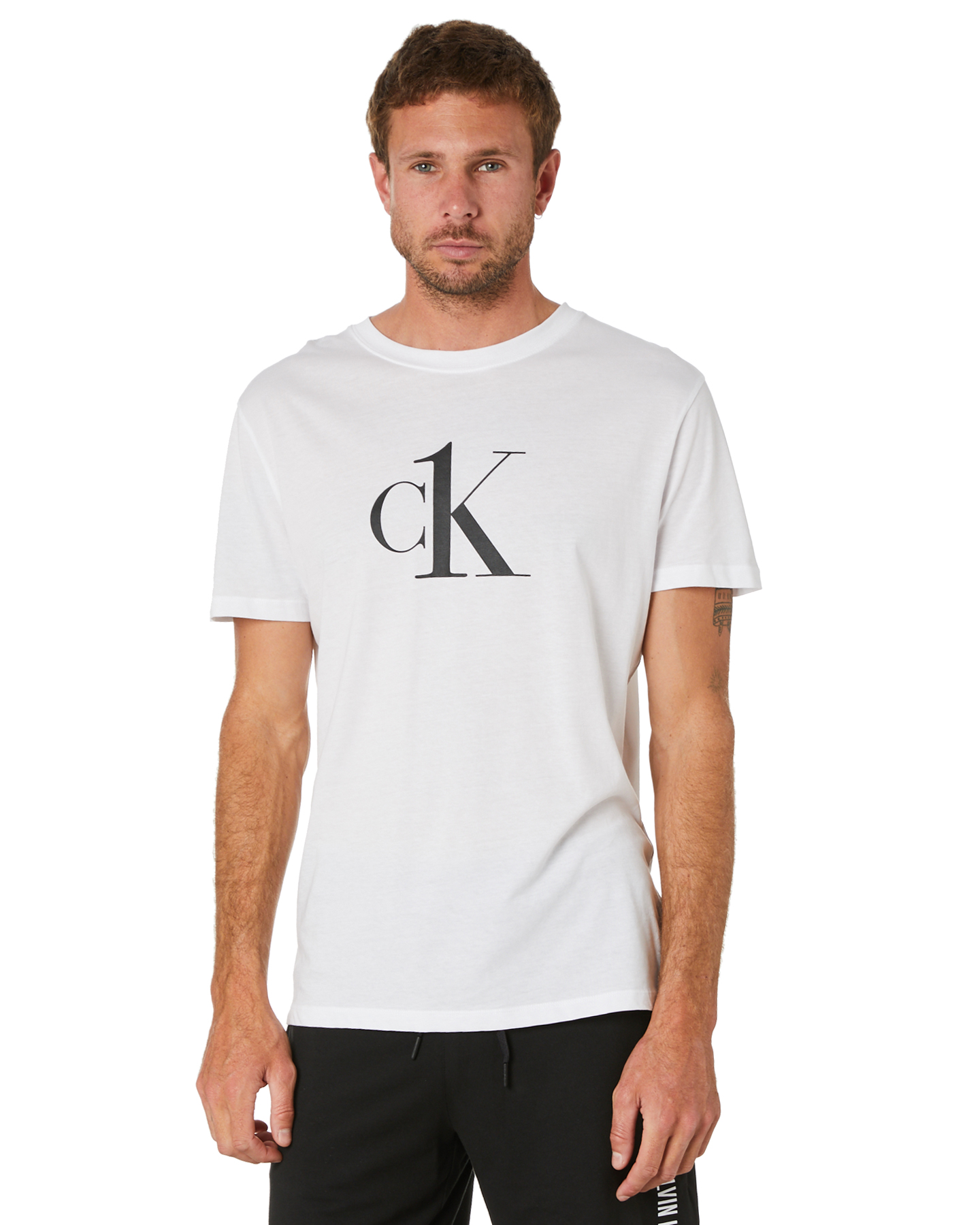Calvin Klein Ck One Relaxed Crew Tee - Pvh Classic White | SurfStitch