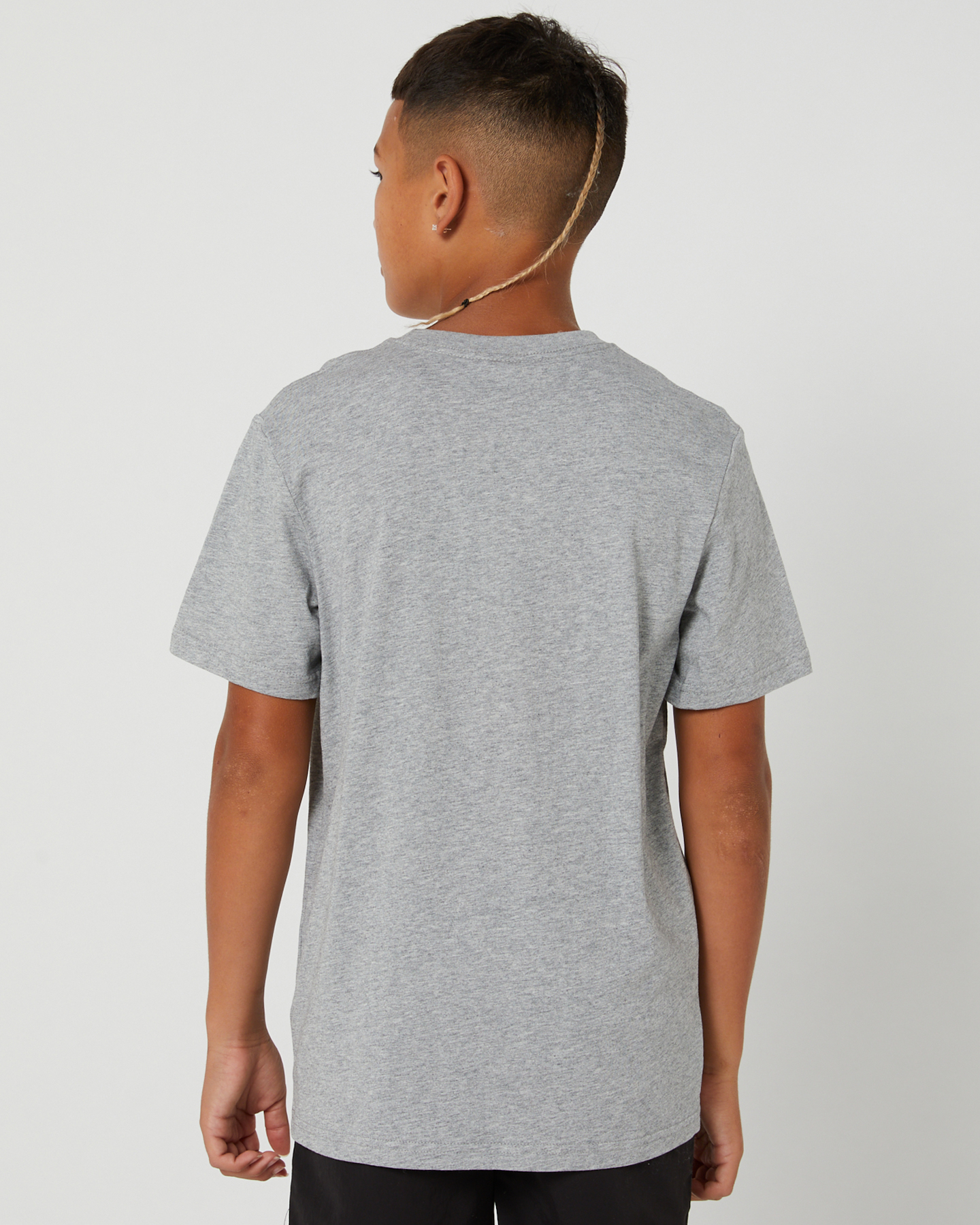 Santa Cruz Classic Dot Front Tee - Teens - Grey Marle | SurfStitch