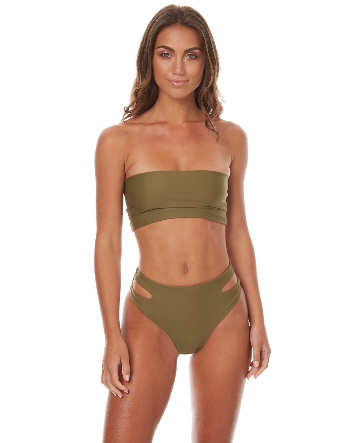 seafolly bikini khaki