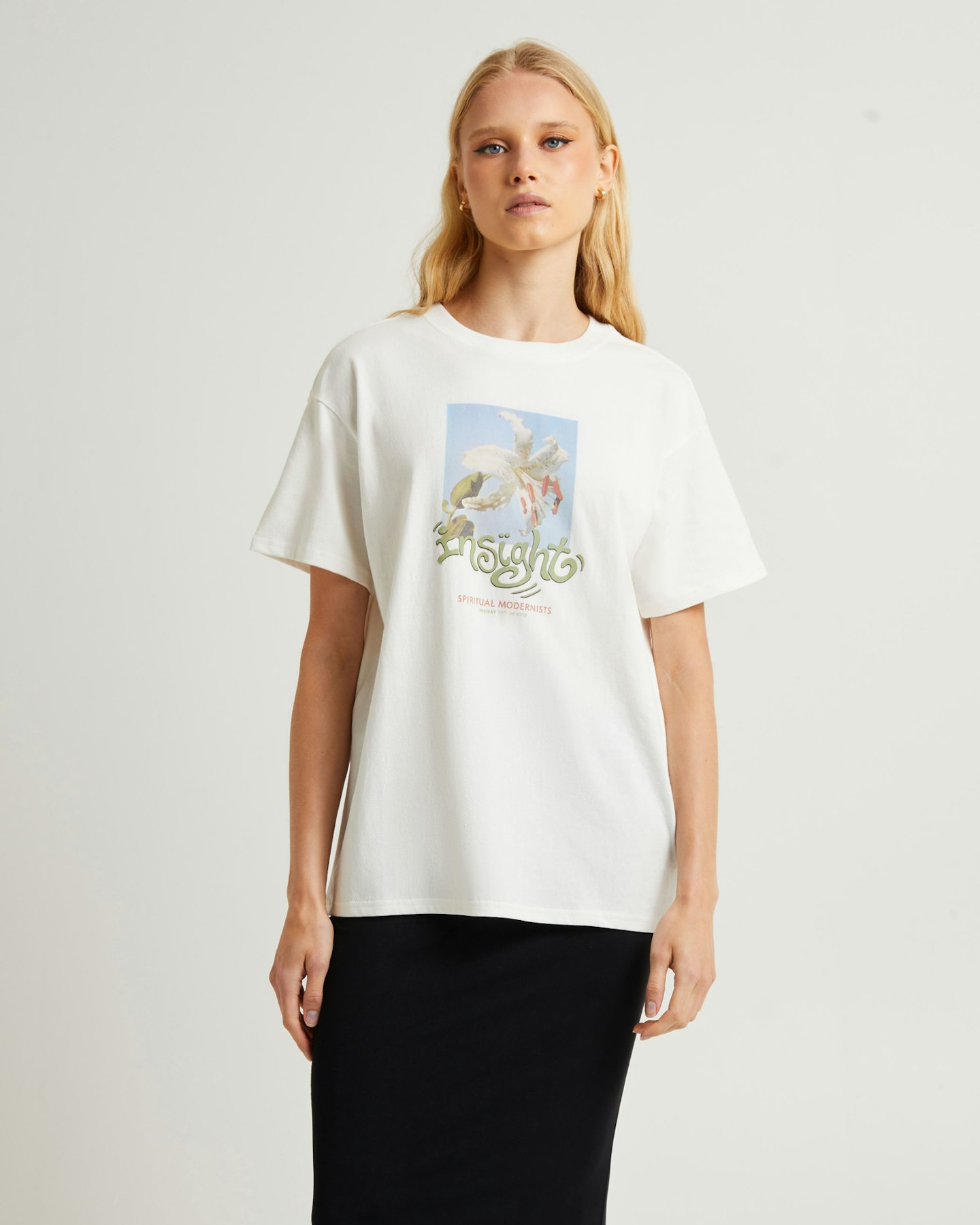 Insight Still Life Boyfriend Tee White SurfStitch
