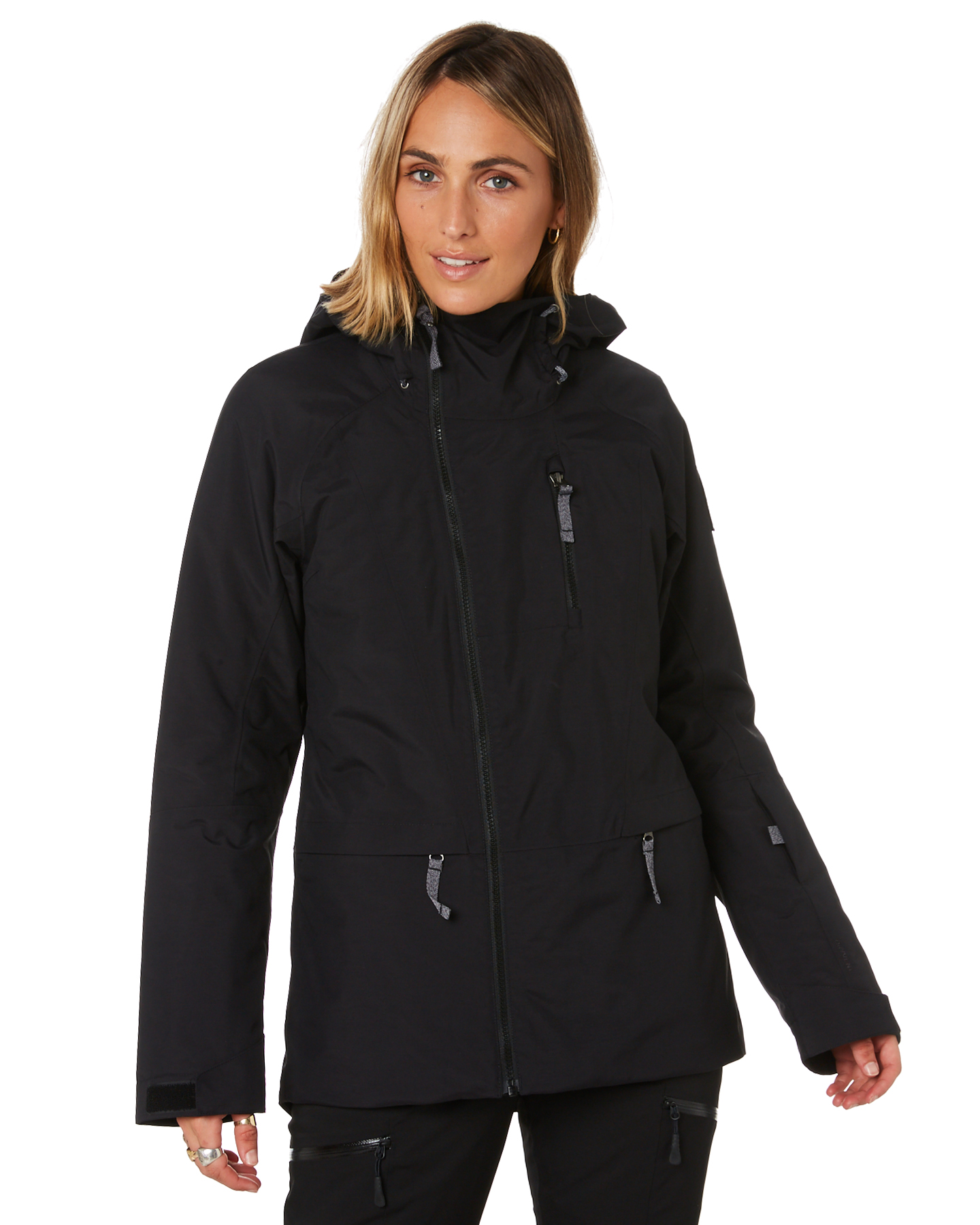 black north face vest womens