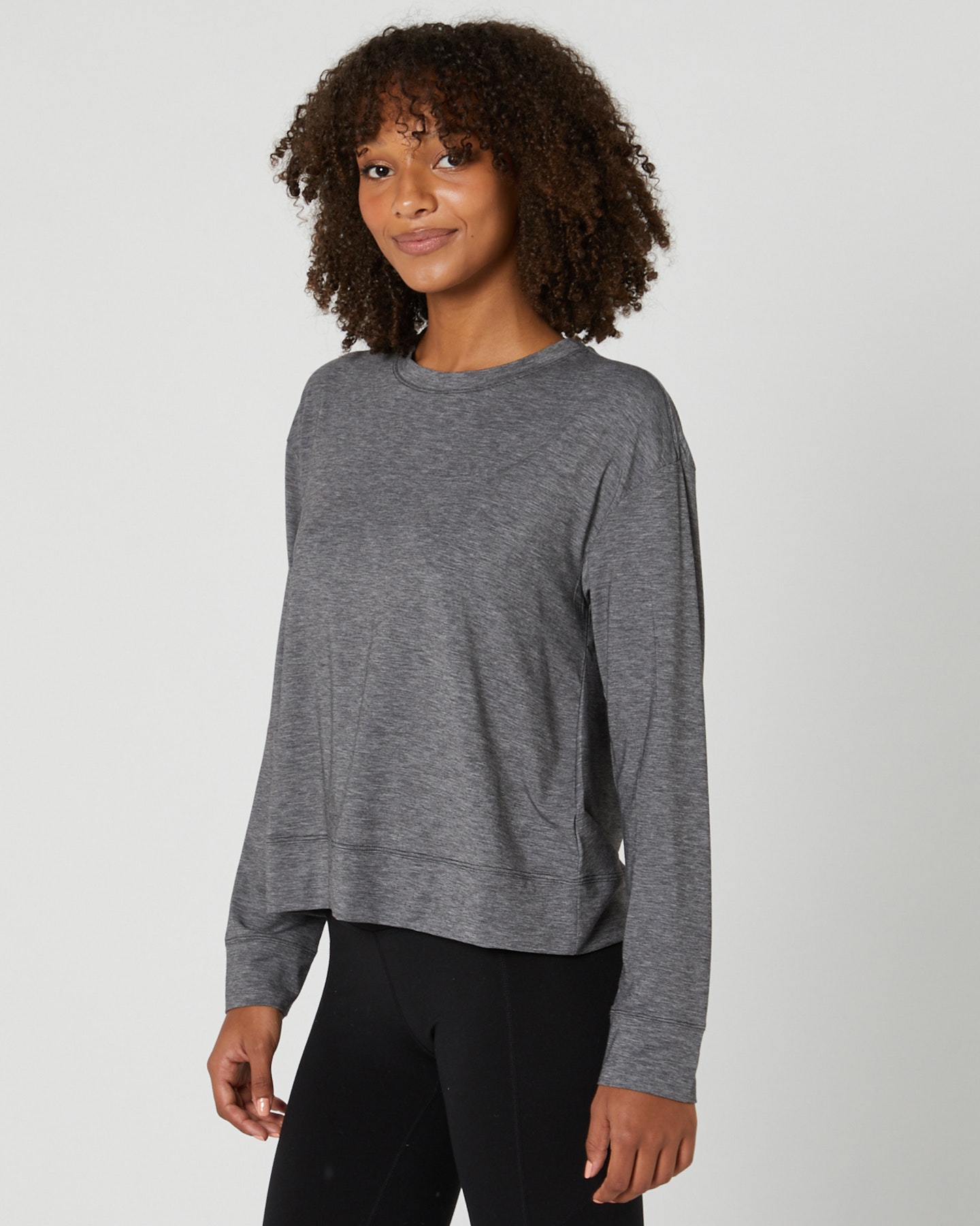 Patagonia Women s Long Sleeved Glorya Twist Top Grey SurfStitch