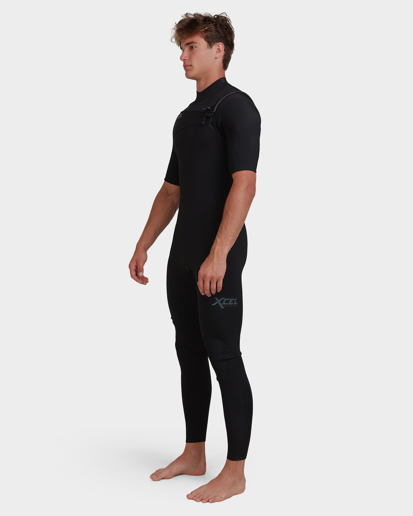 Xcel Comp 2Mm Short Sleeve Fullsuit Wetsuit - Black | SurfStitch