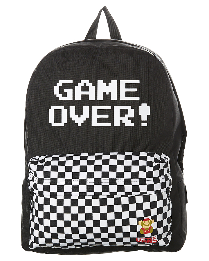 vans game over backpack