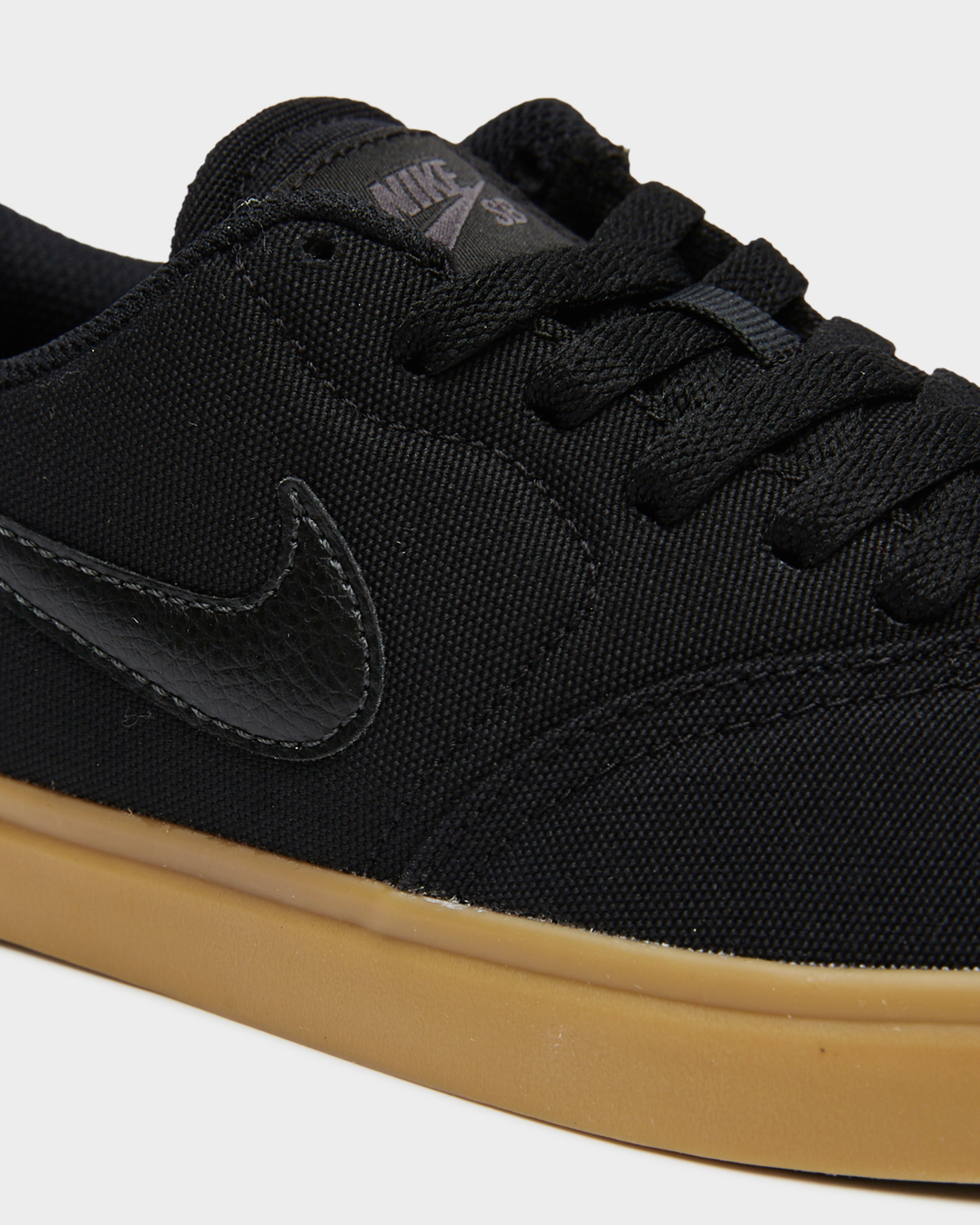 Nike Sb Check Canvas Shoe - Youth - Black Gum | SurfStitch