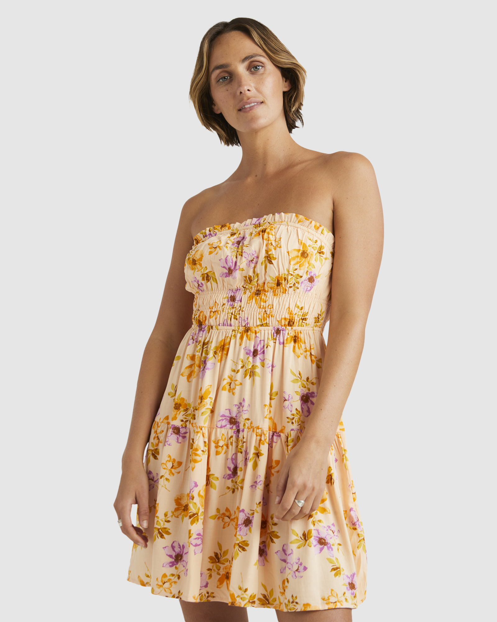 Billabong strapless dress top
