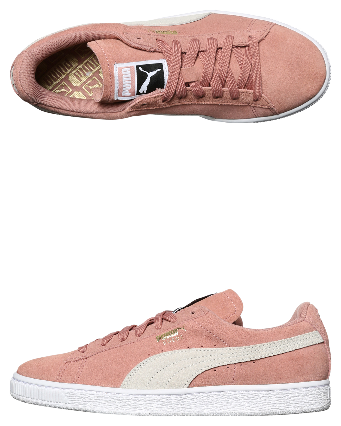 puma suede classic pink