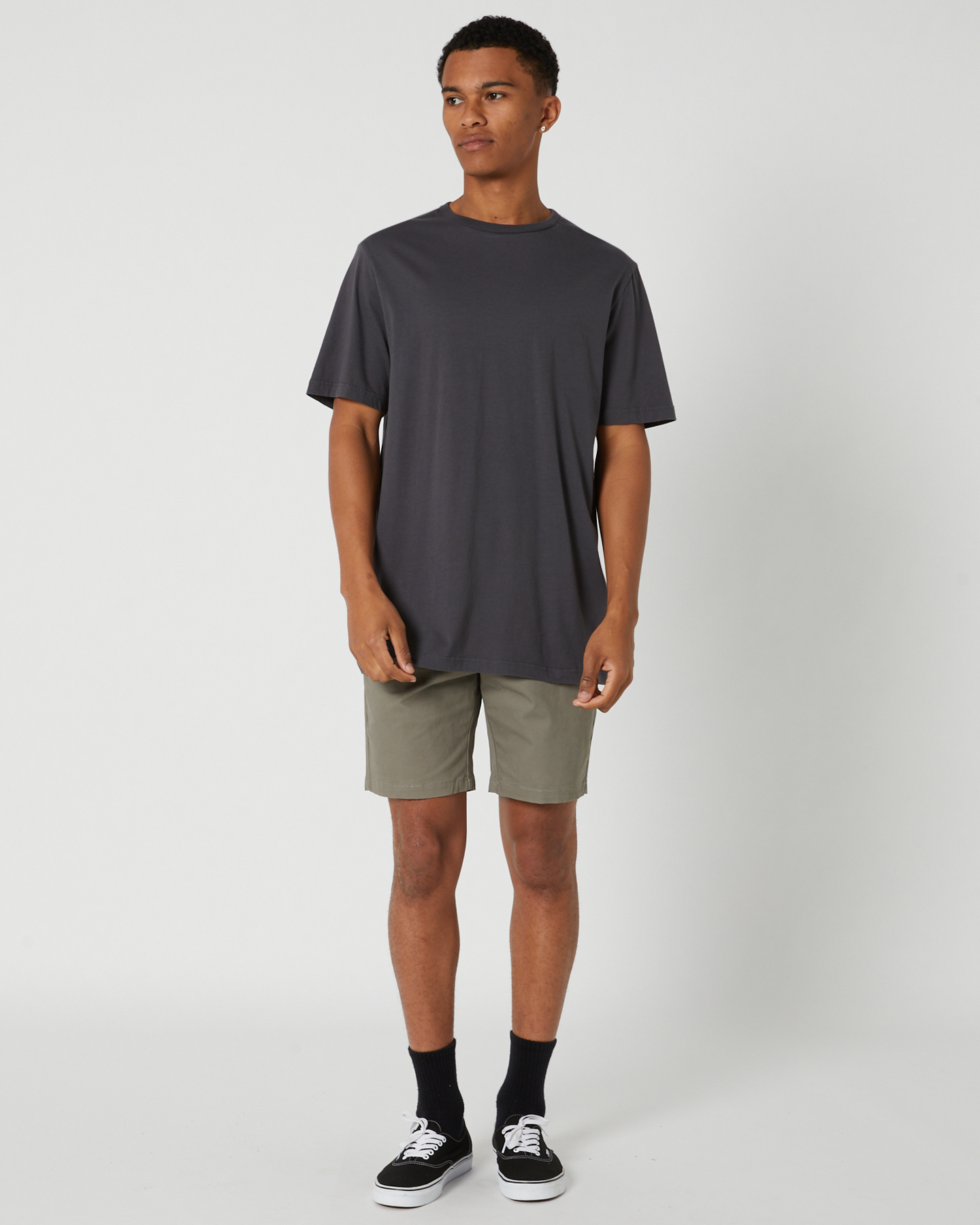 Swell Dandy Chino Short - Military | SurfStitch