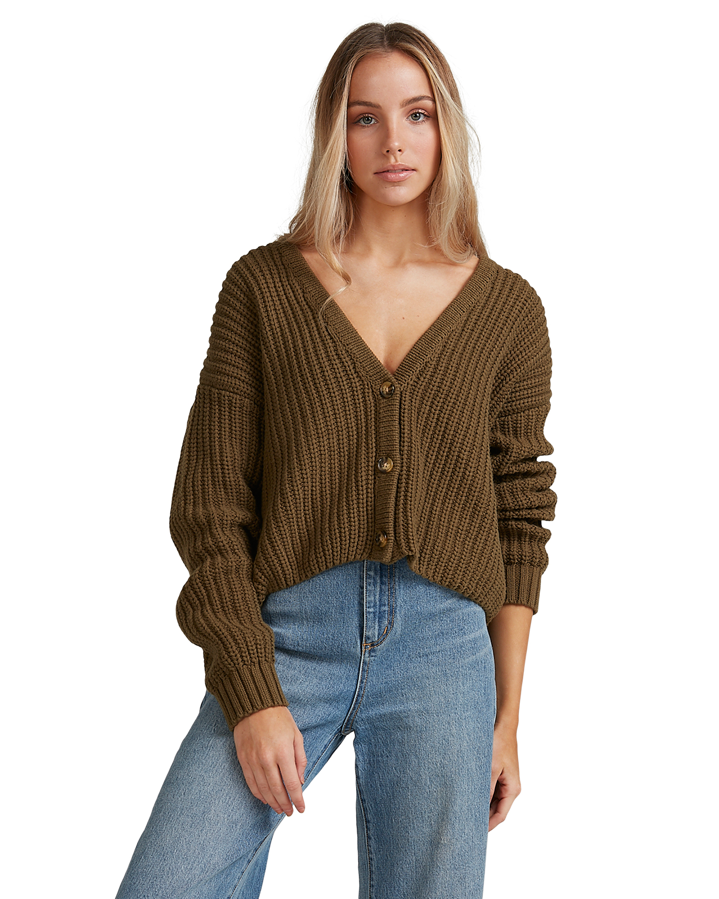 Billabong Cali Nights Cardigan - Military | SurfStitch