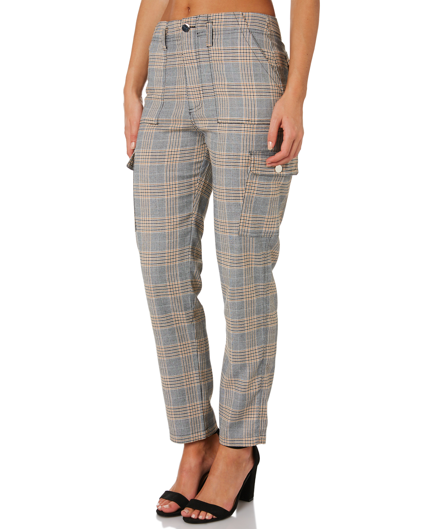 Twiin Womens Tenure Slim Fit Cargo Pant - Multi | SurfStitch