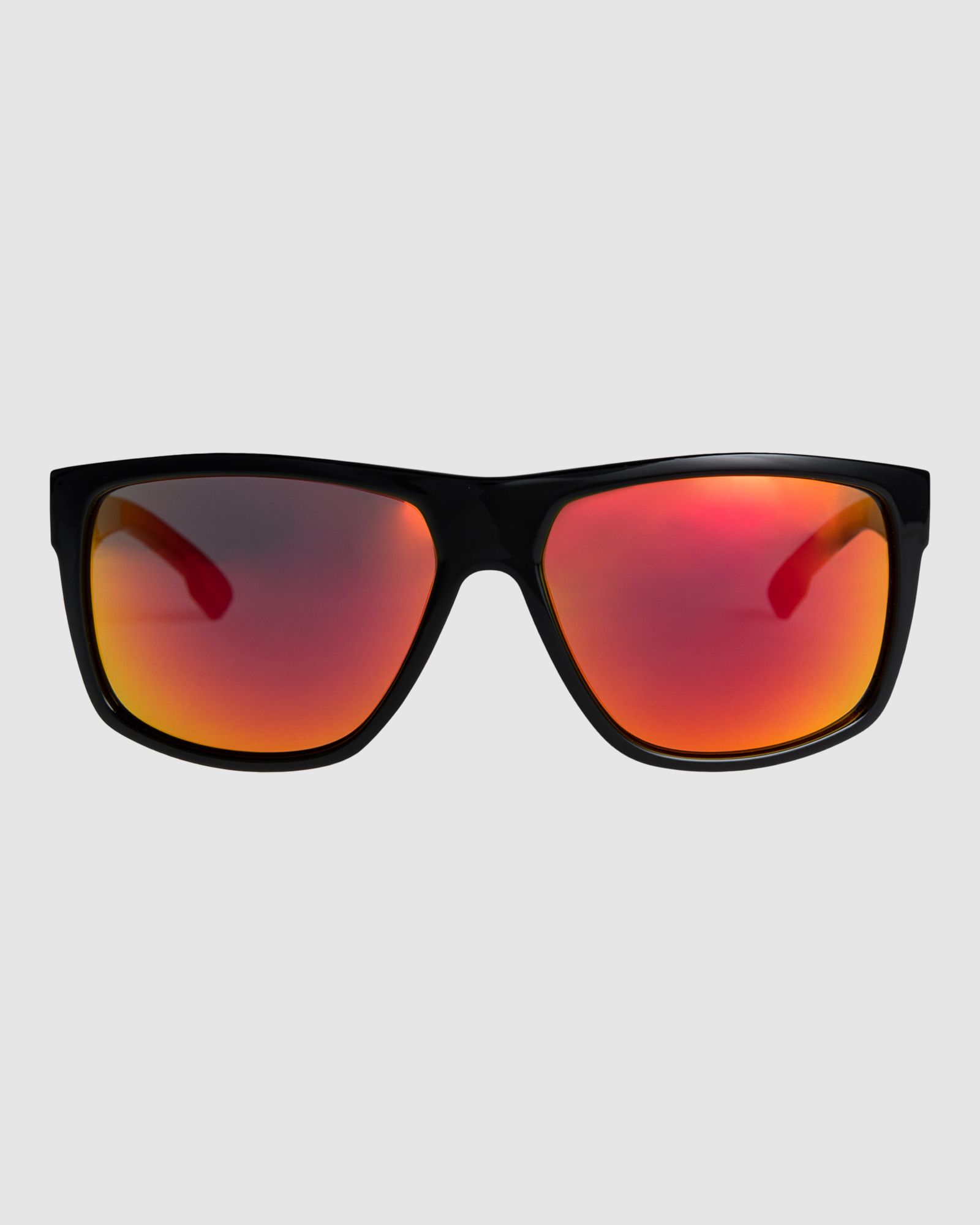 Quiksilver Transmission Sunglasses For Men Black Ml Red SurfStitch