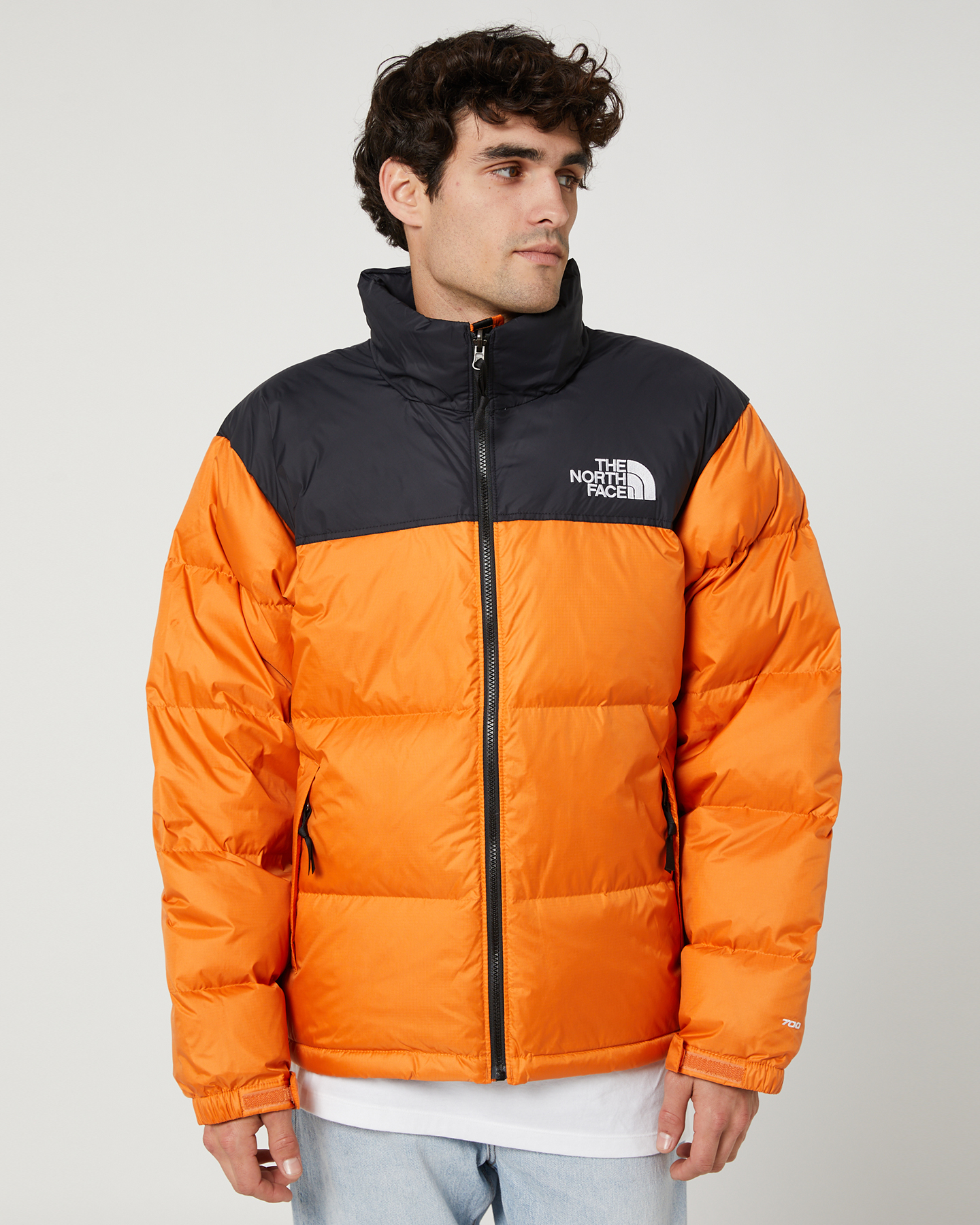 The North Face 1996 Retro Nuptse Mens Jacket - Apricot Orange | SurfStitch