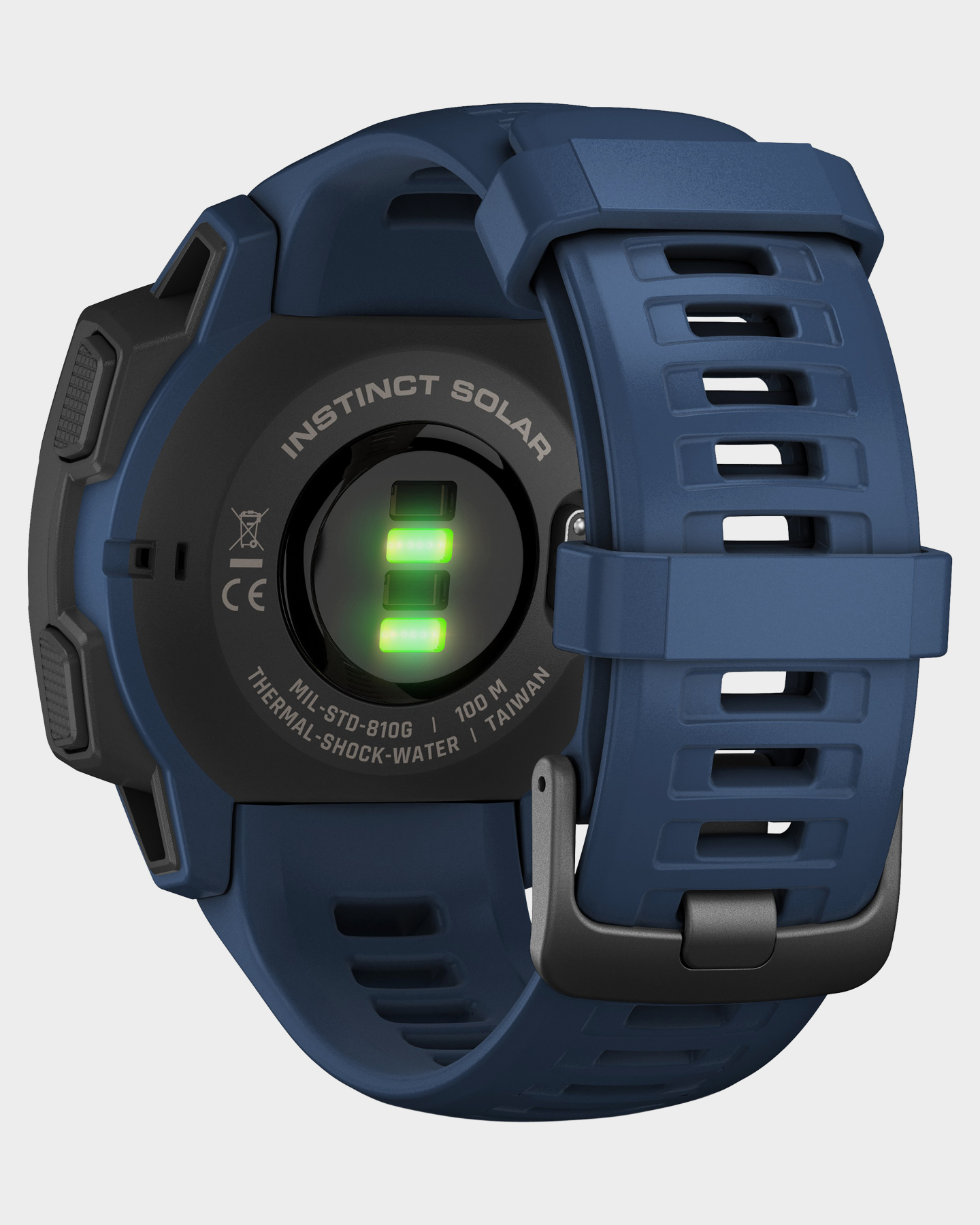Garmin Instinct Solar Smart Watch Tidal Blue SurfStitch