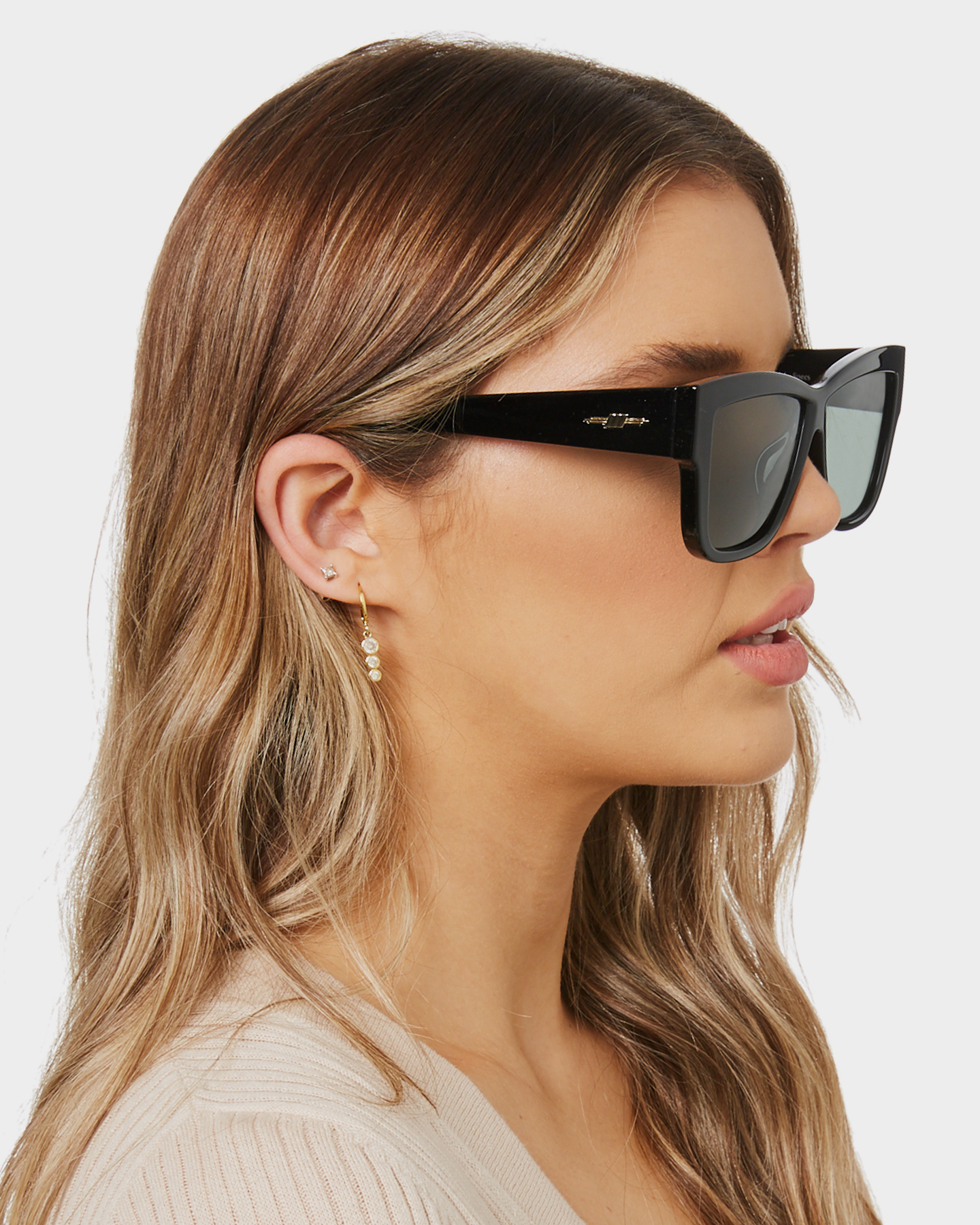 Le Specs Total Eclipse Sunglasses Black SurfStitch