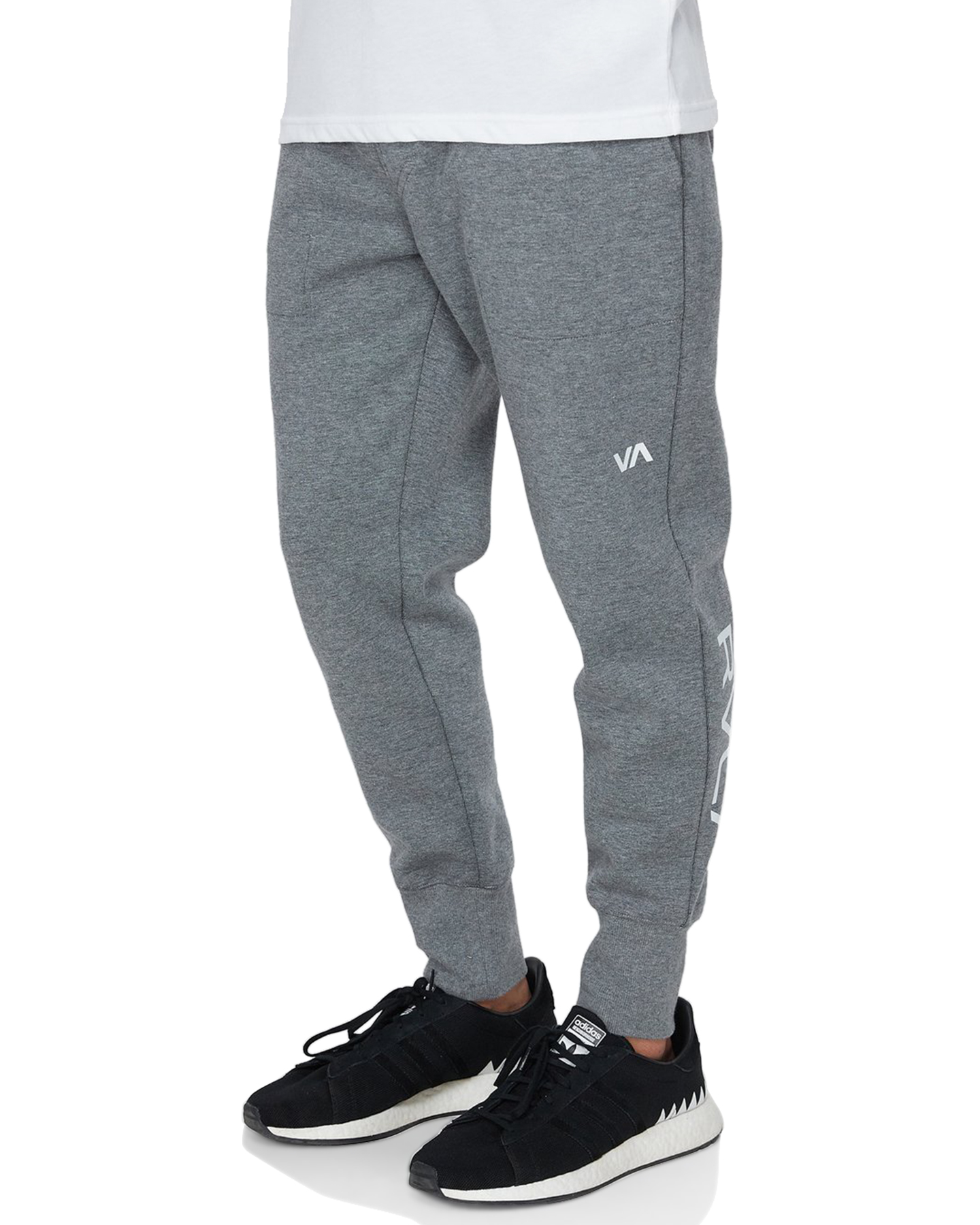 Rvca Sideline Sweatpant Heather Grey SurfStitch