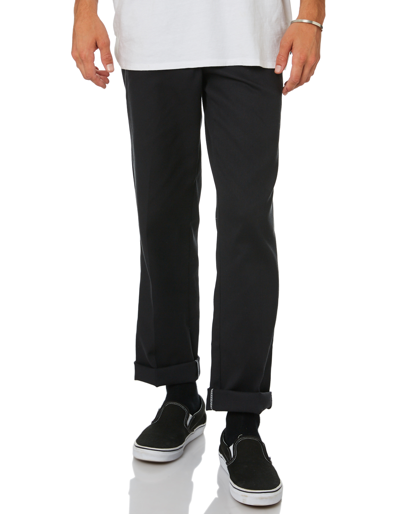 Dickies Mens Flex Fit Straight Work Pant - Black | SurfStitch