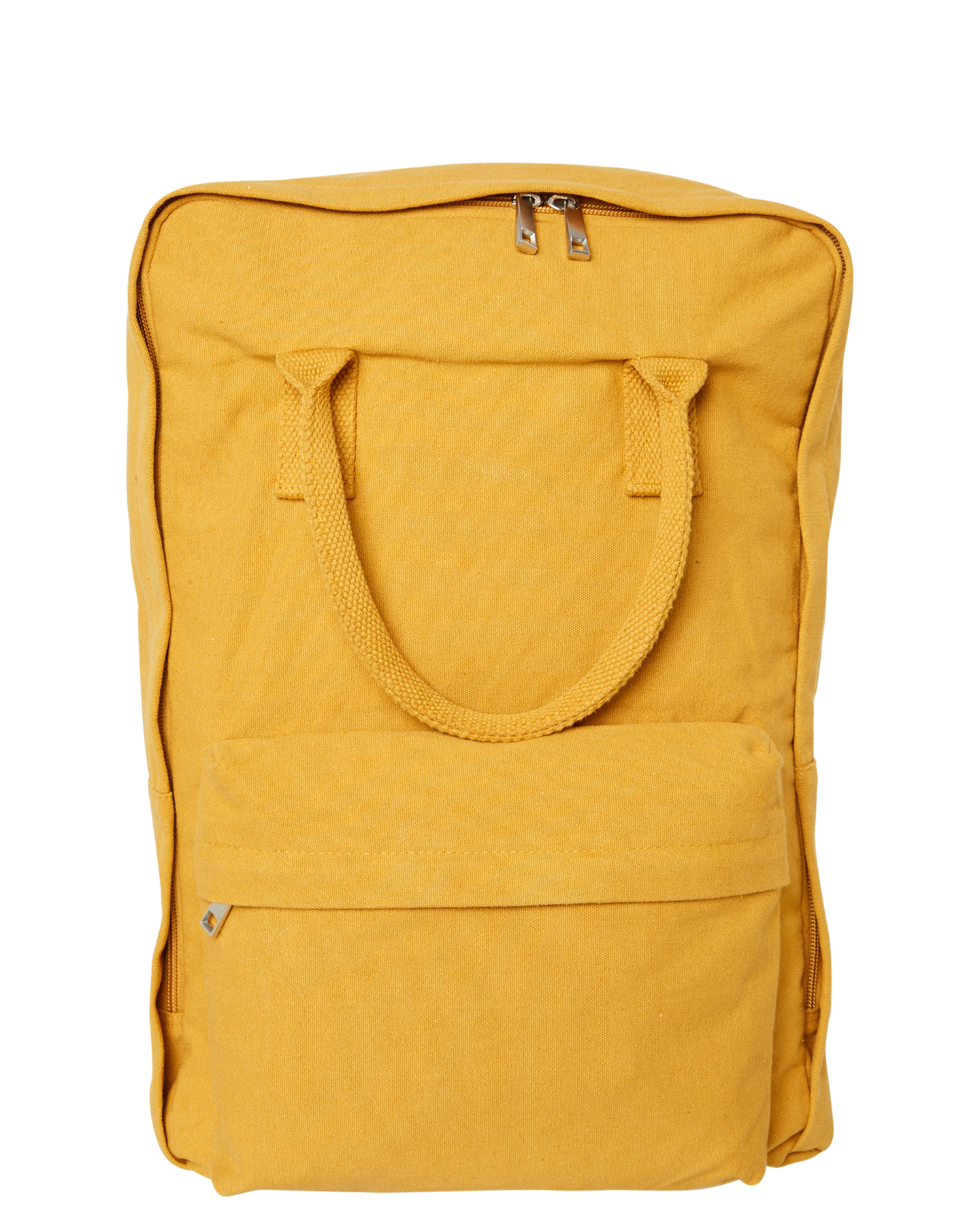 Swell Cotton Canvas Backpack - Mustard | SurfStitch