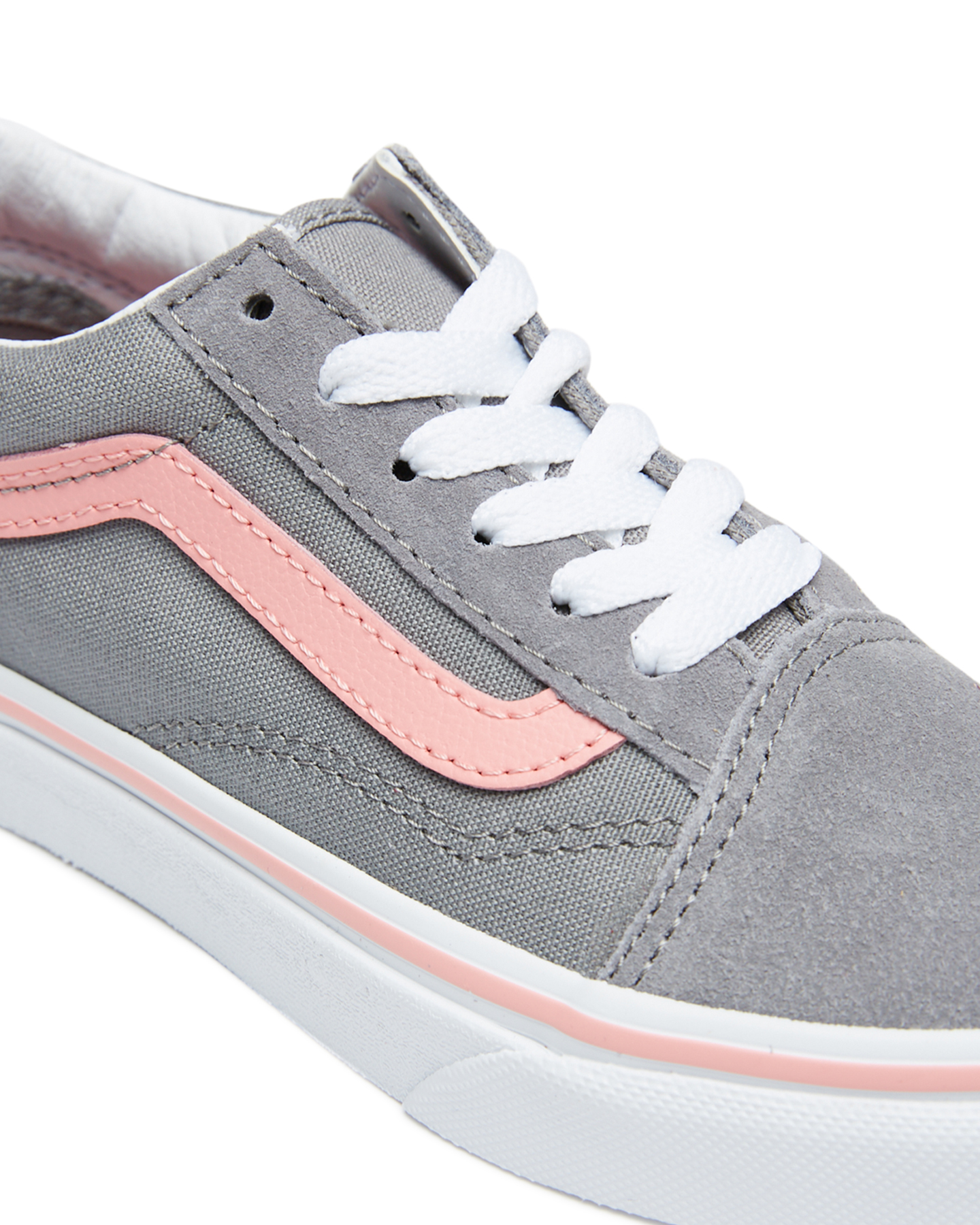 Vans Girls Old Skool Shoe Grey Surfstitch