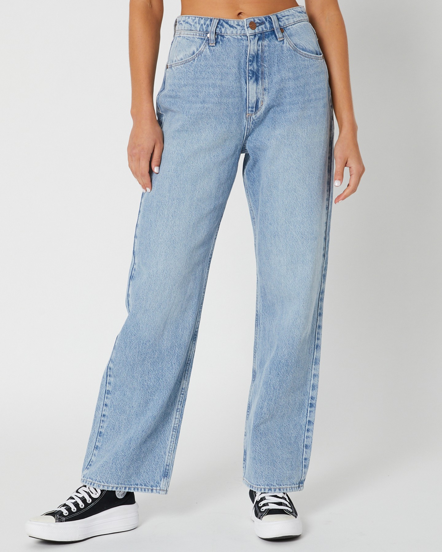 Wrangler Bella Baggy - Underground Blue | SurfStitch