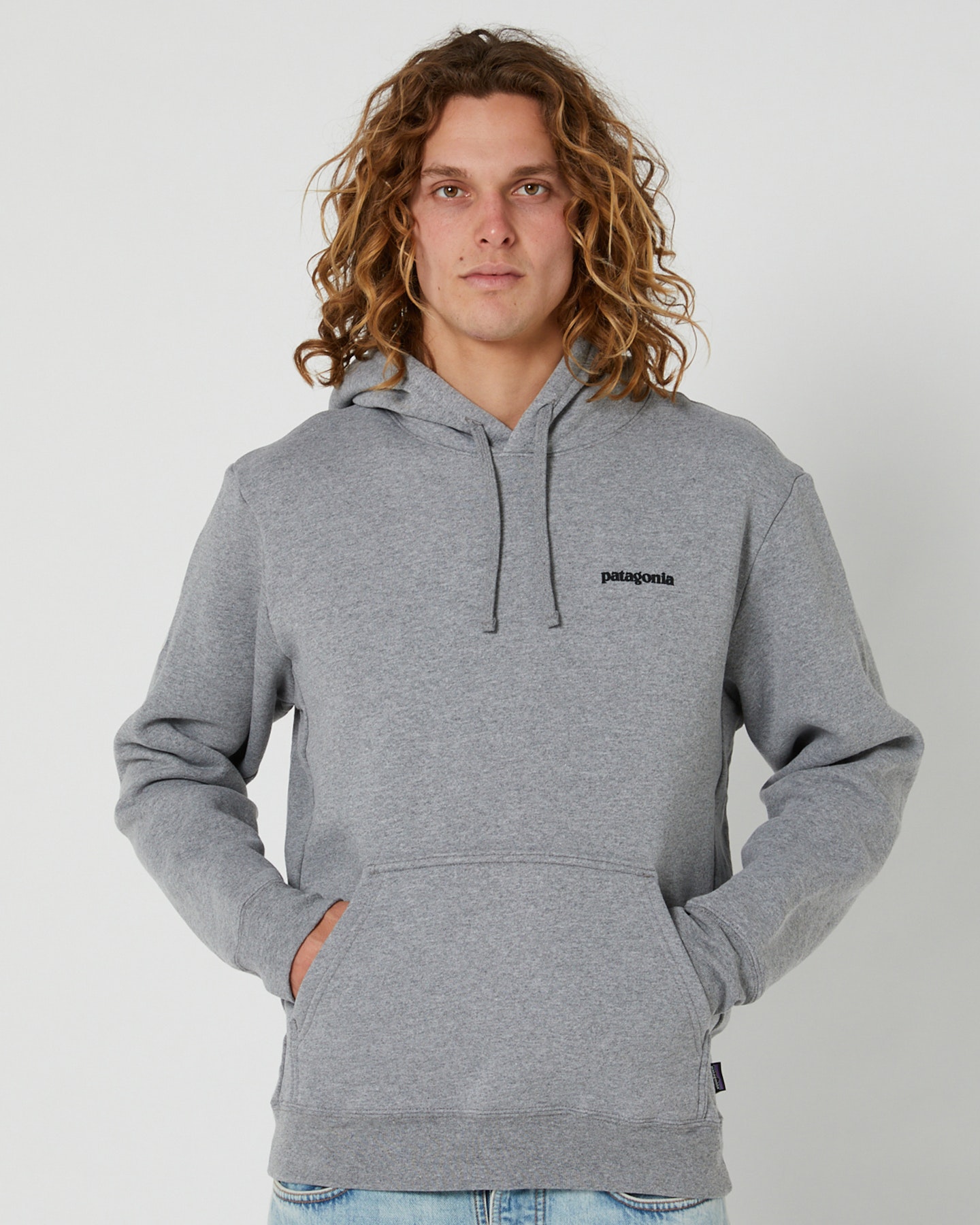 Grey patagonia hoodie sale