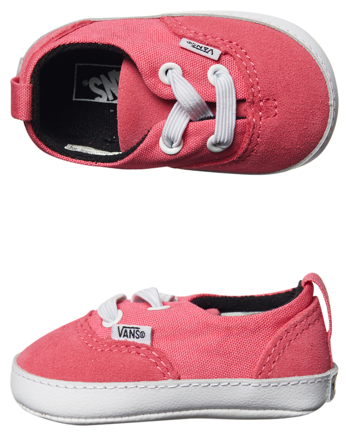 Vans Slip On V Crib Baby Shoe - Hot Pink | SurfStitch