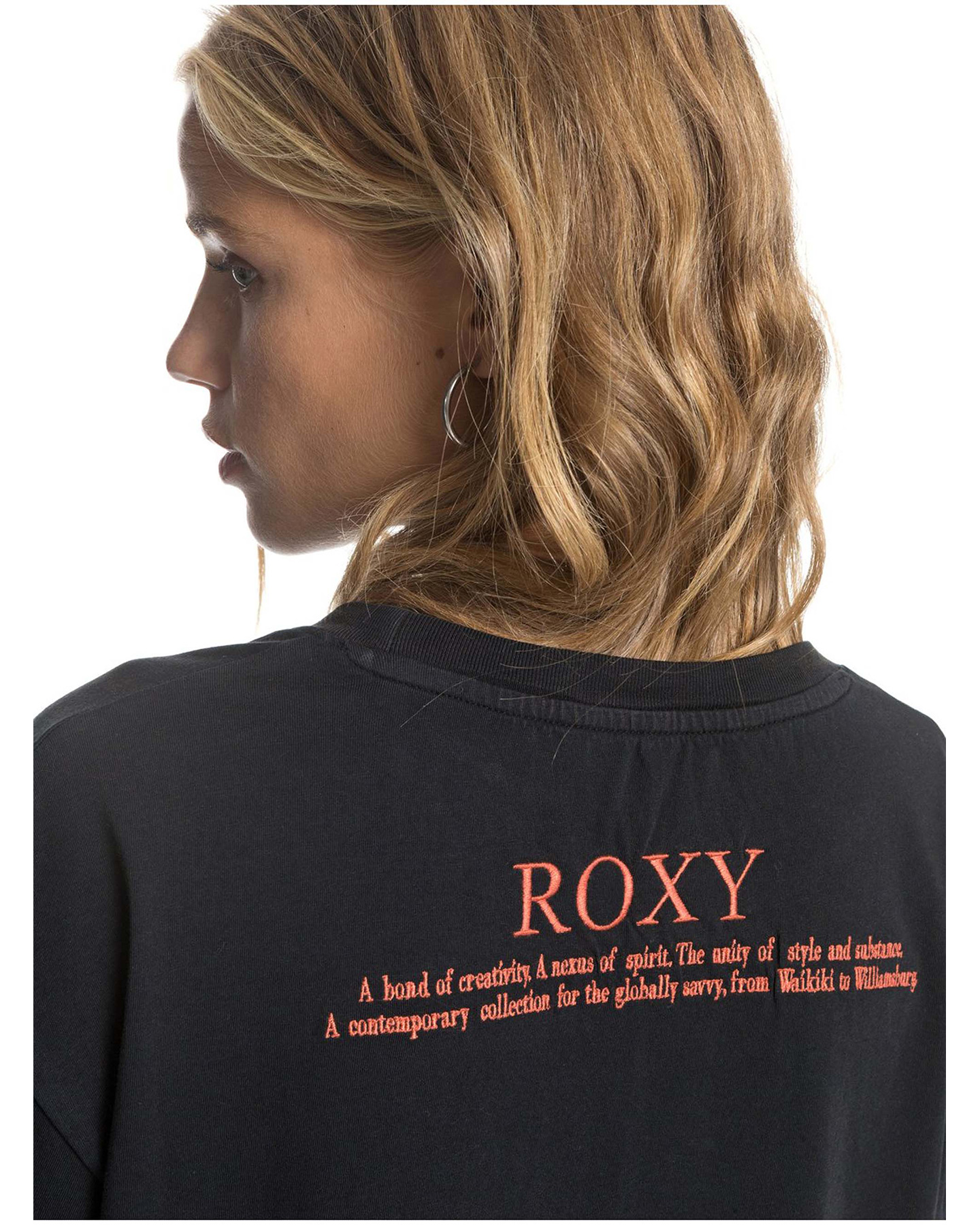 Roxy Womens Boweled Over Oversized Tee Dress - Anthracite | SurfStitch