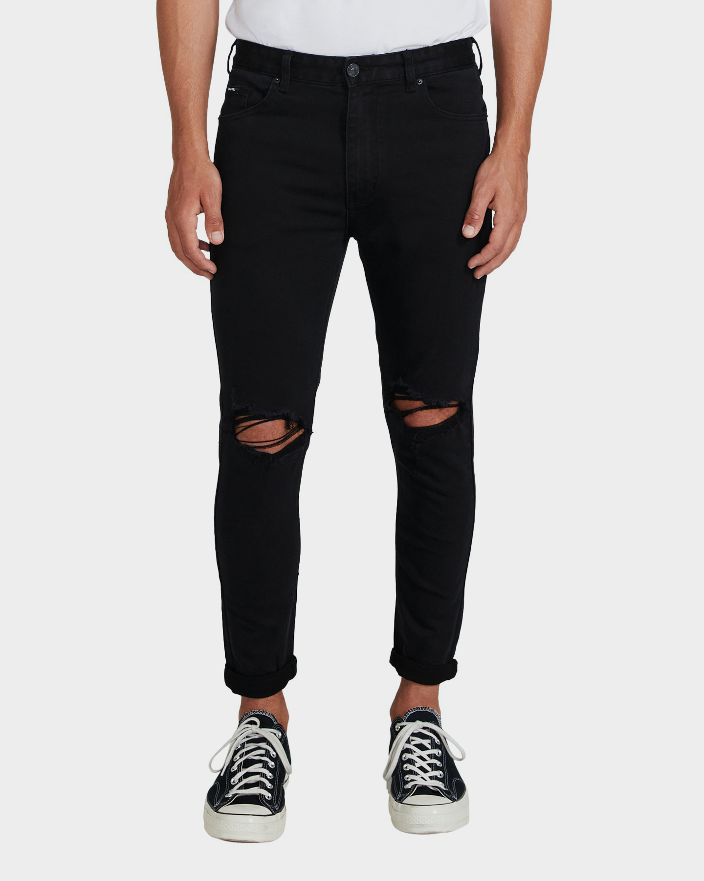 Standard Jean Co Offset Jeans Base - Black | SurfStitch