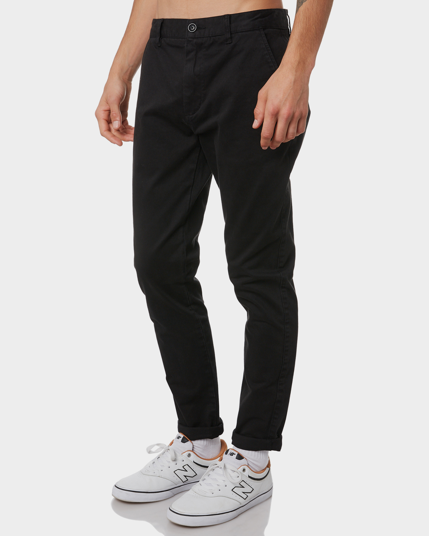 black chino pants outfit men