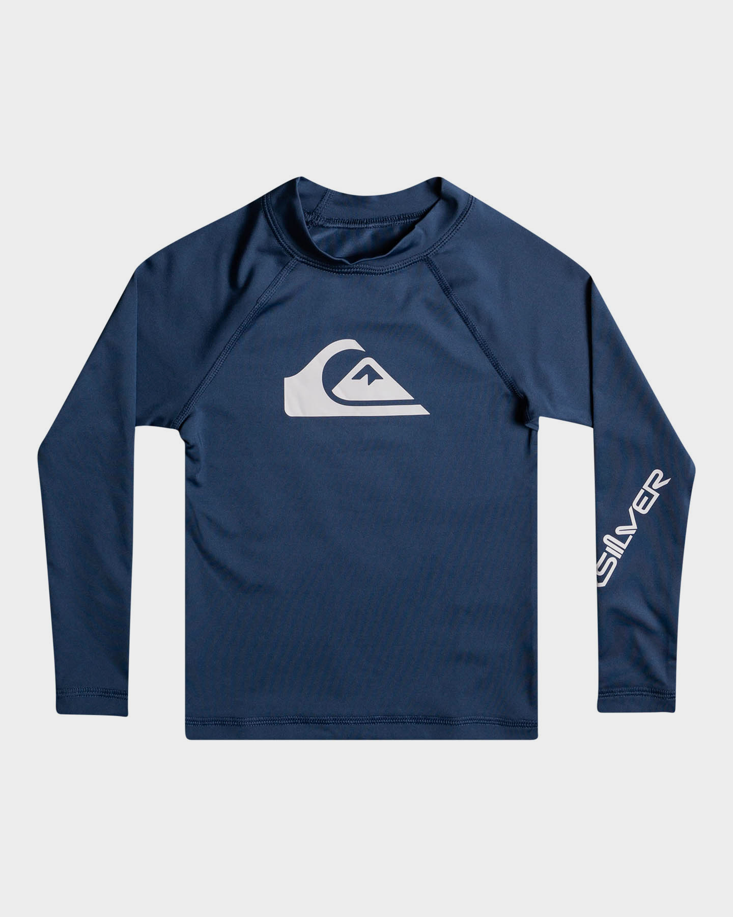 Quiksilver Boys 2 7 All Time Long Sleeve Upf 50 Rash Vest Insignia Blue SurfStitch