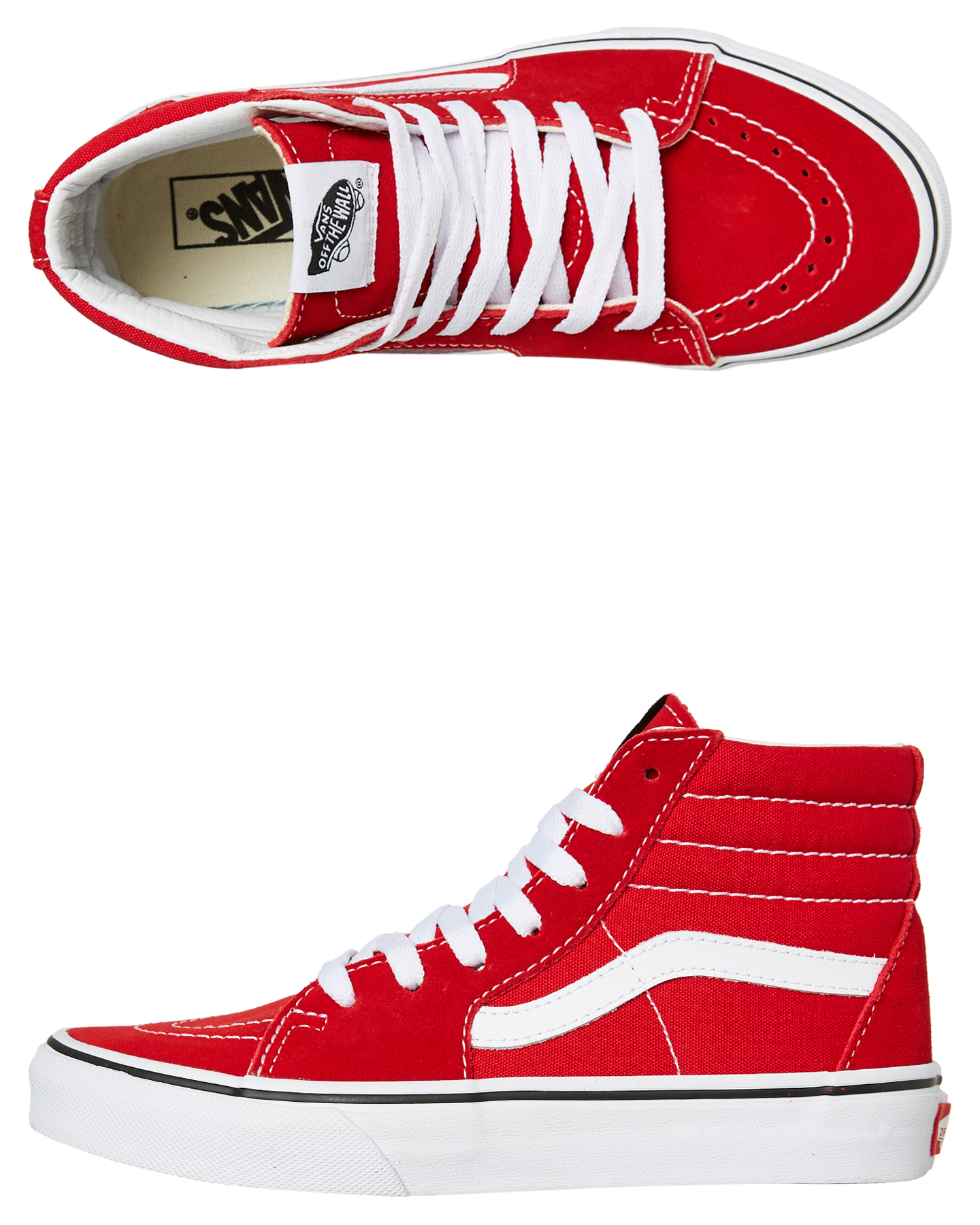 all red vans youth