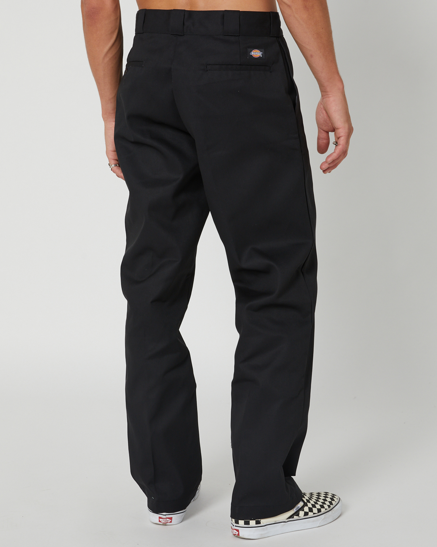 dickies black and white pants