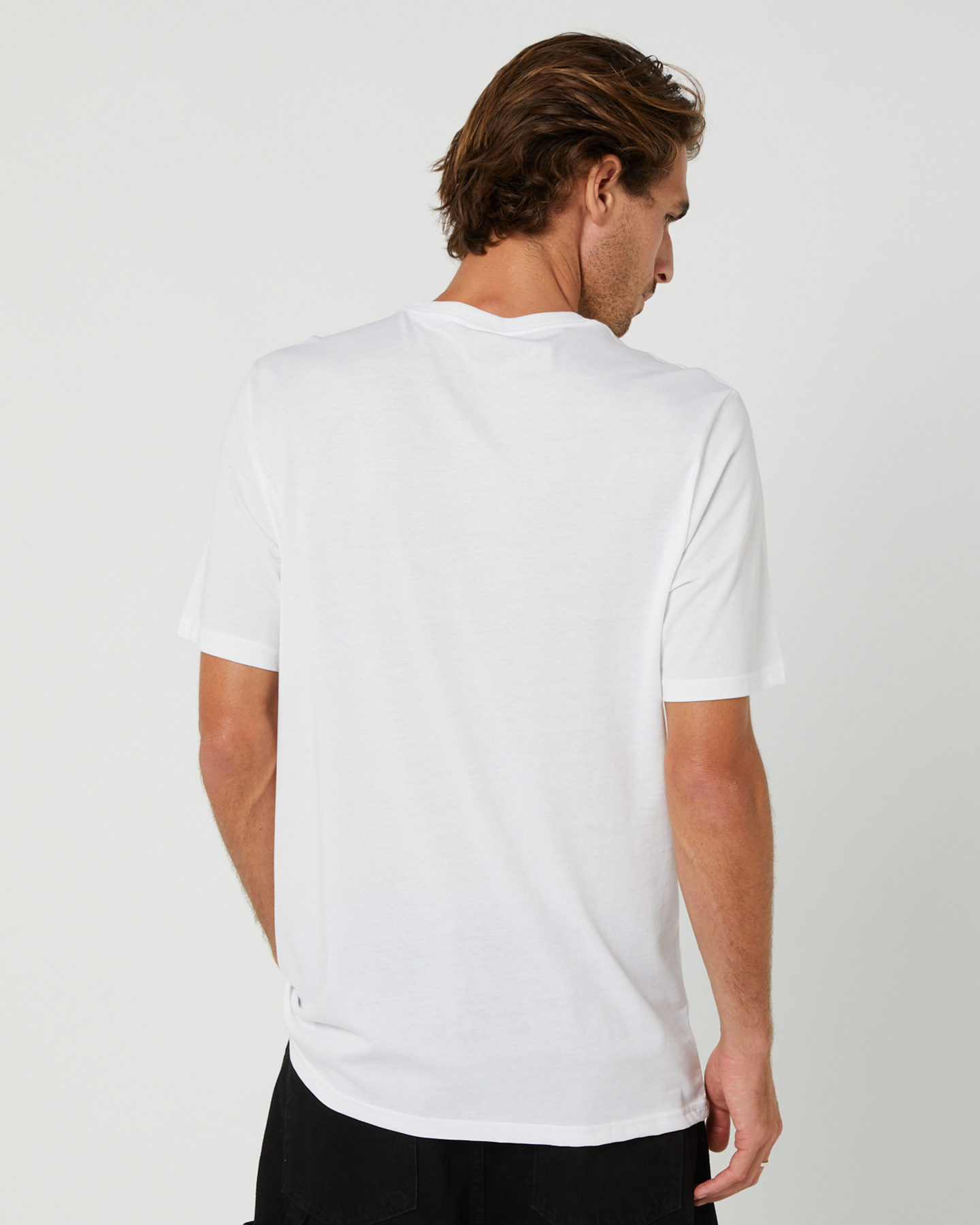 Volcom Parables Blocked Mens Crew Ss Tee - White Combo | SurfStitch