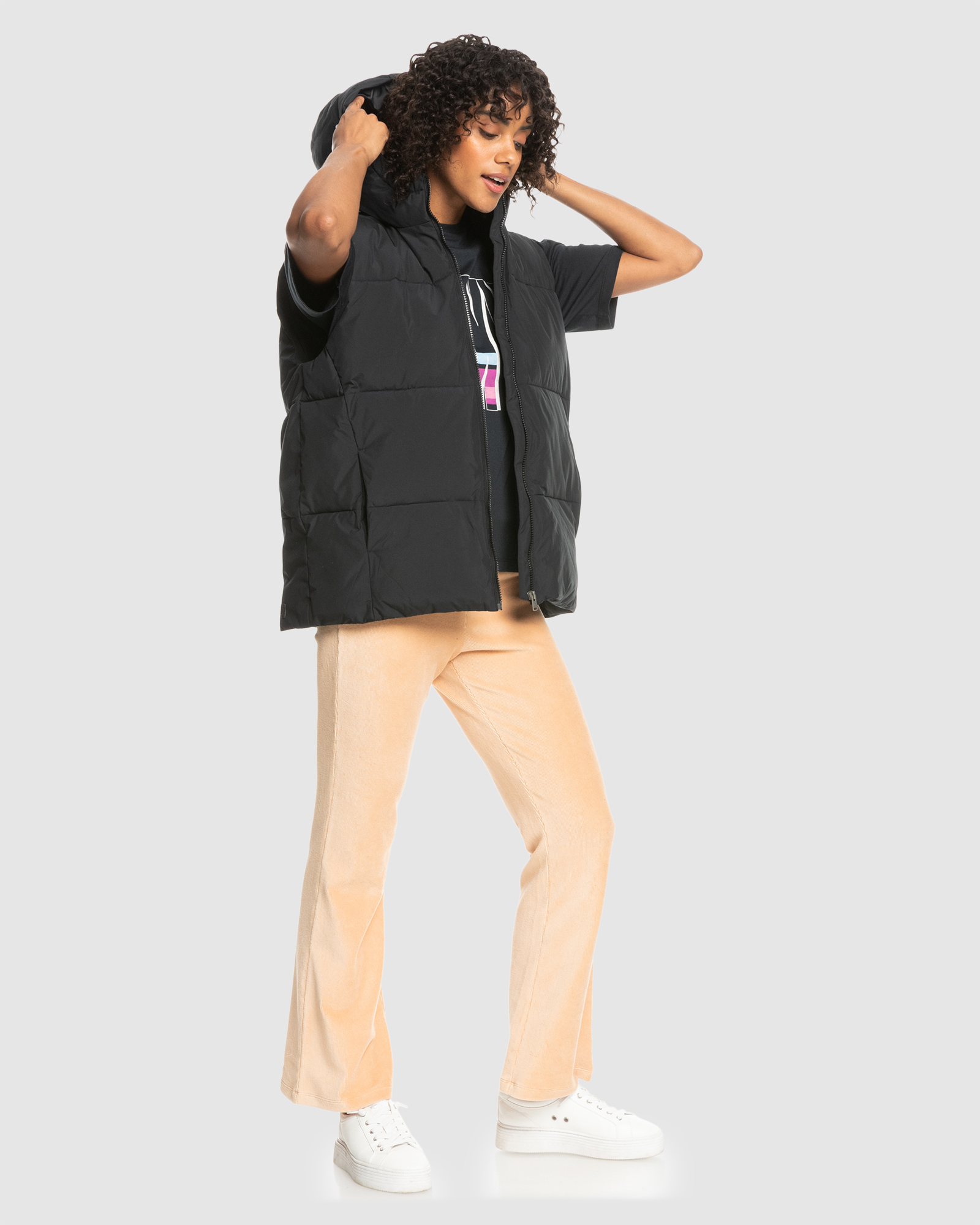 Roxy puffer best sale vest