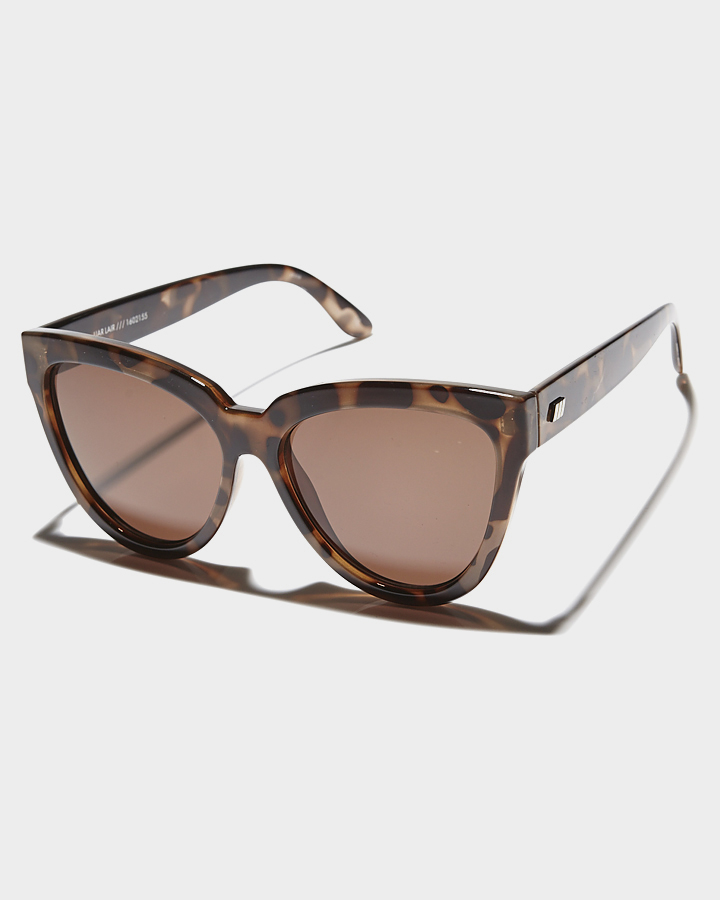 Le Specs Liar Lair Sunglasses - Brown Mono | SurfStitch
