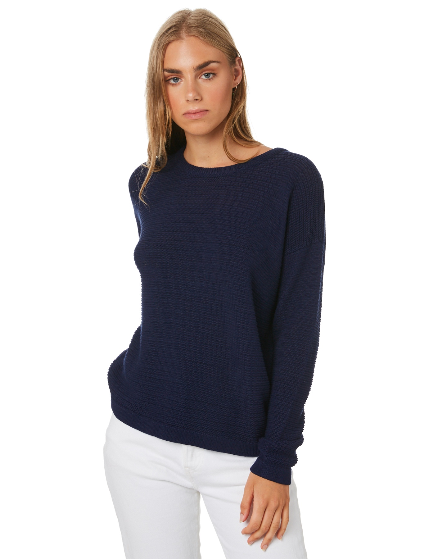 Swell Carrie Knit Pullover - Navy | SurfStitch